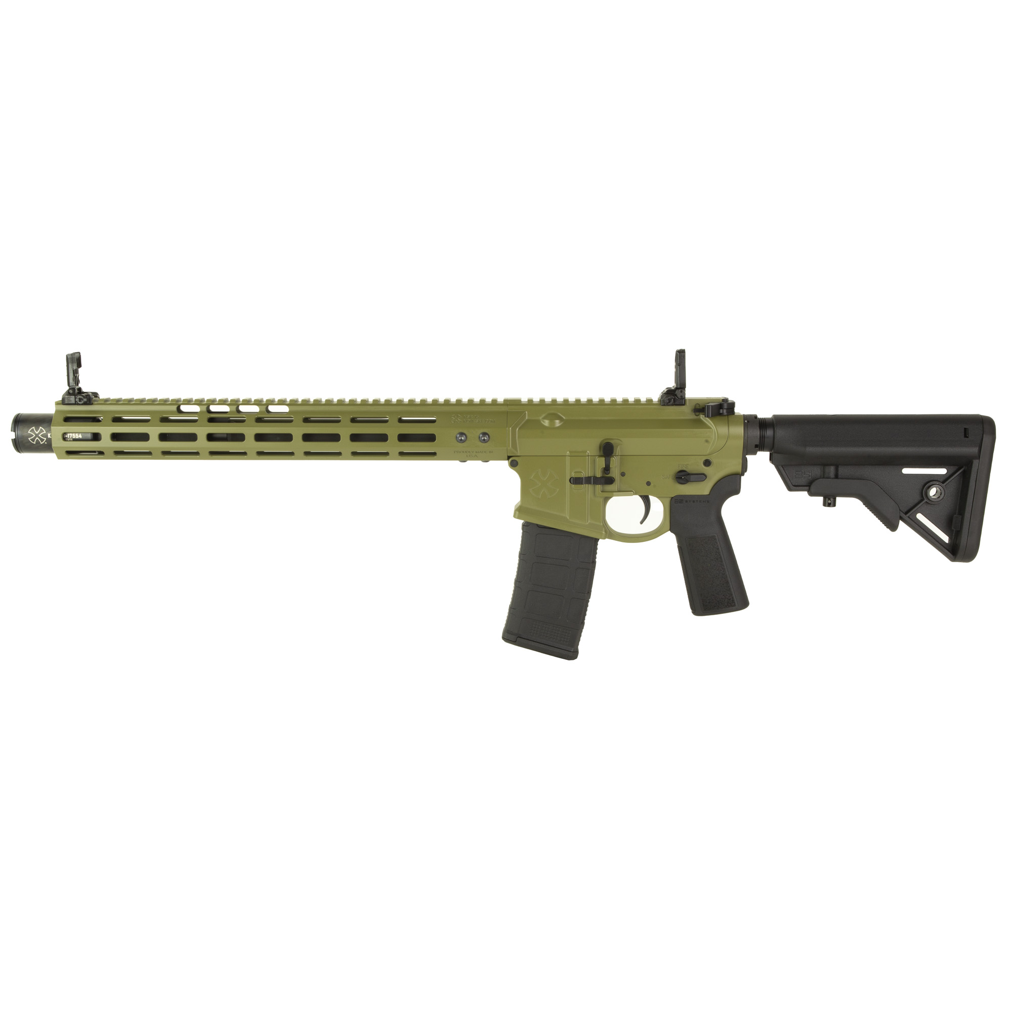 Noveske N4 AR 13.7″ Pinned (16″ OAL) 5.56 NATO 30rd – Green