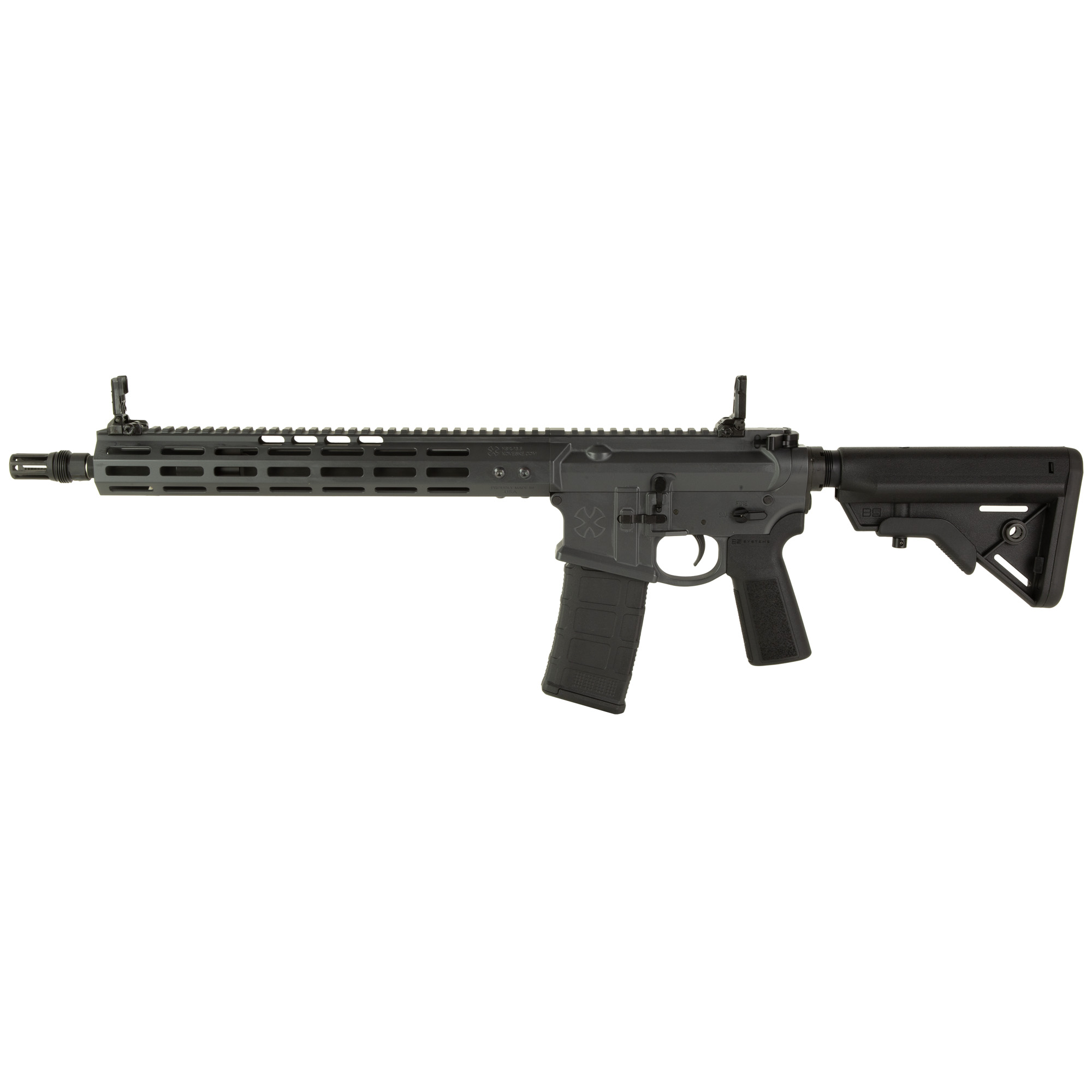 Noveske N4 AR 14.5″ Pinned (16″ OAL) 5.56 NATO 30rd – Gray