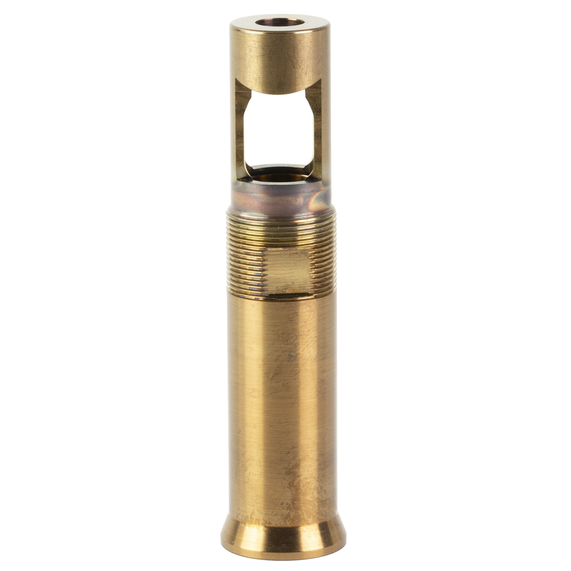 Otter Creek Labs 1/2×28 Over the Barrel Muzzle Brake – Gold