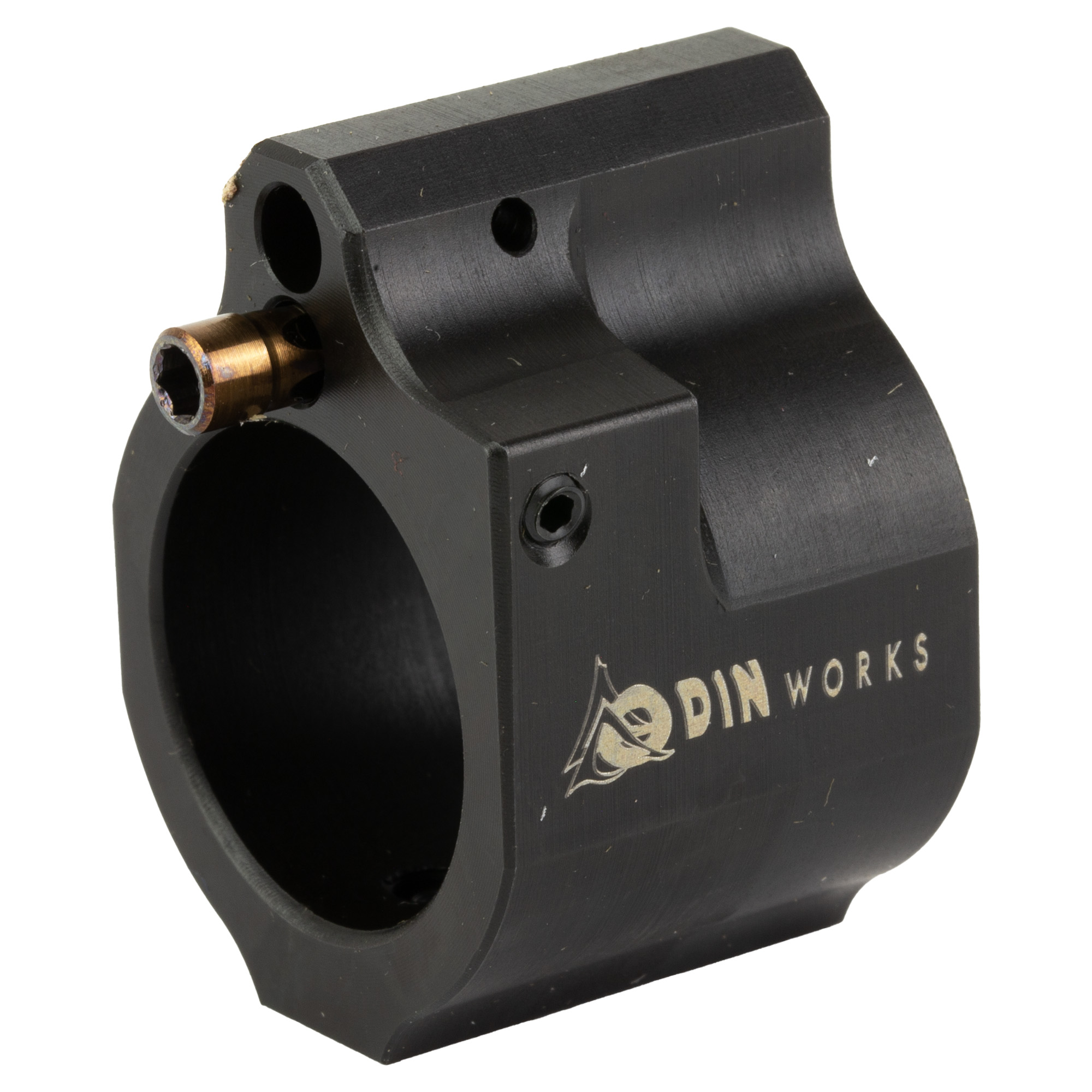 Odin Works Adjustable Low Profile Gas Block – Black