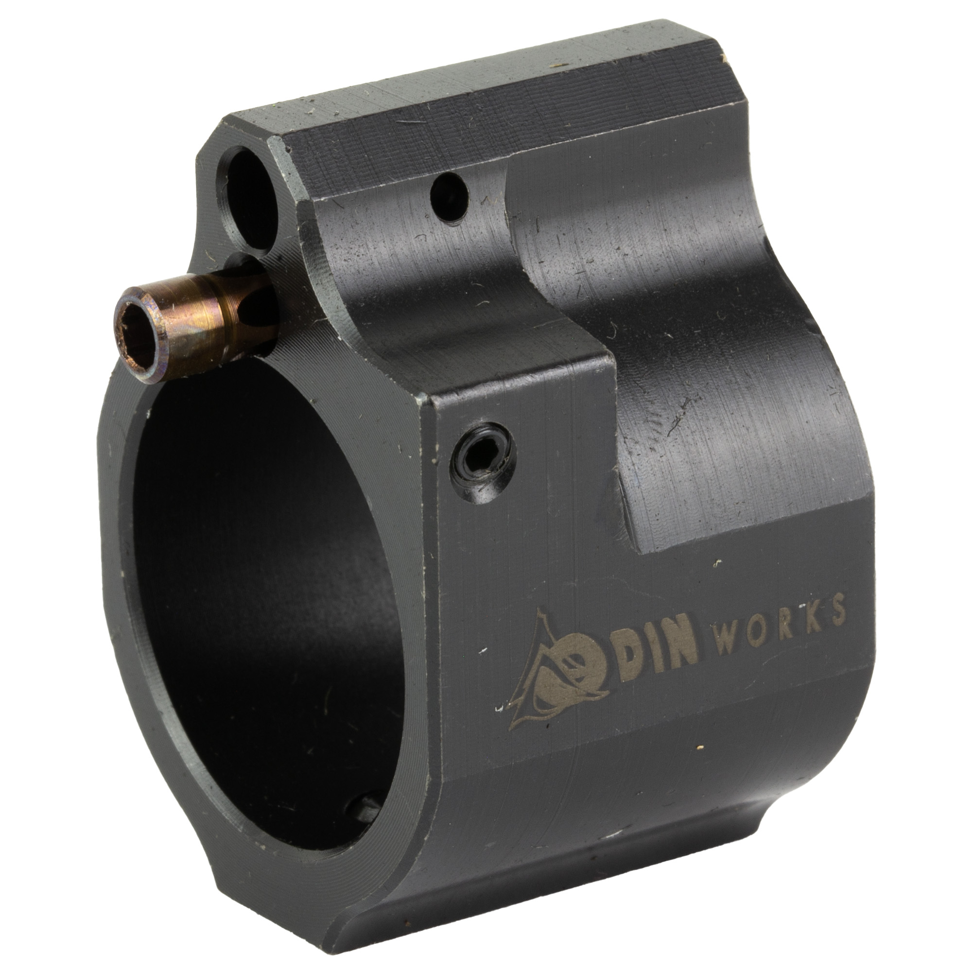 Odin Works Adjustable Low Profile Gas Block – Black