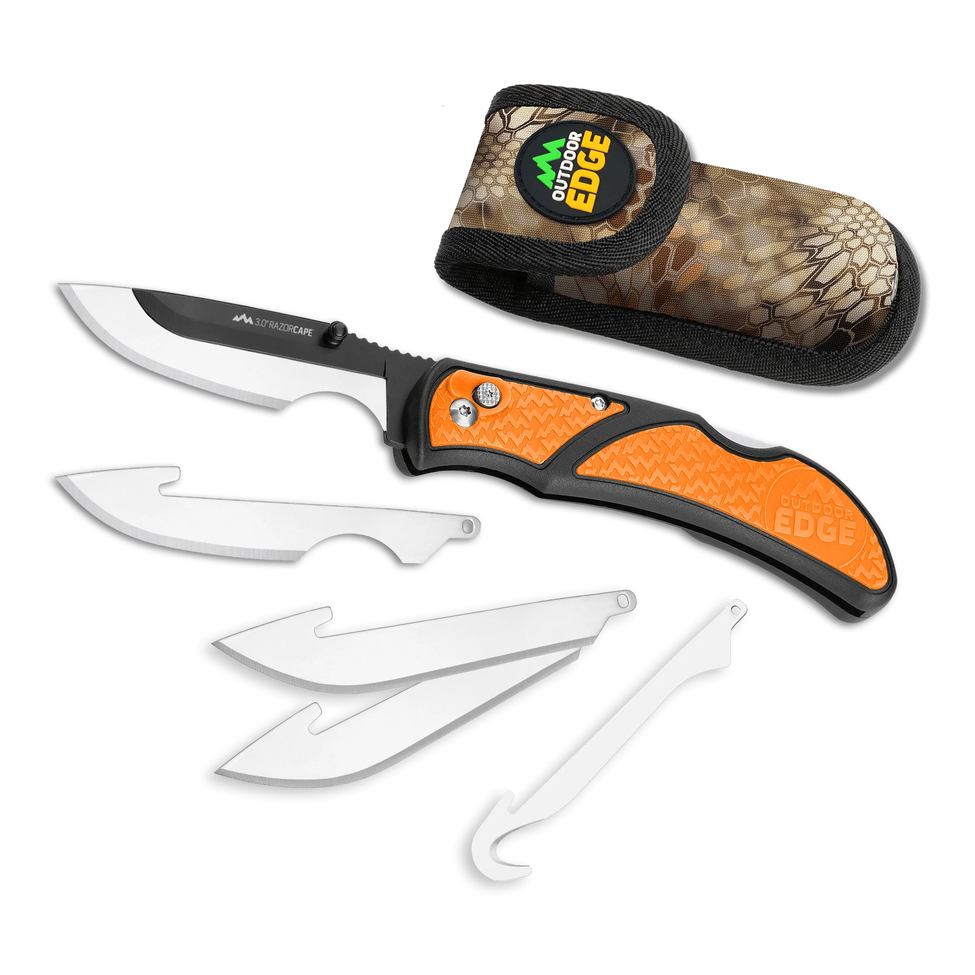 Outdoor Edge Razorcape 420J2 Knife 7.1″ – Black