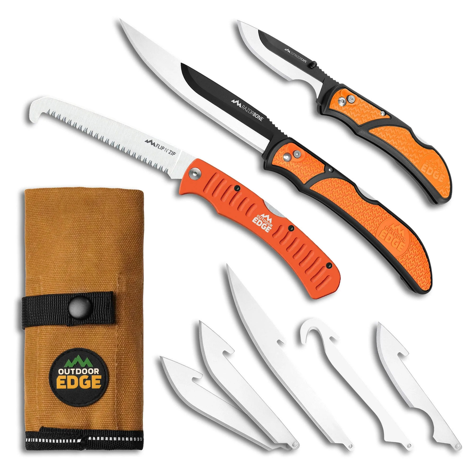 Outdoor Edge Razorguide Pak 420J2 Knife 10.8″ – Black