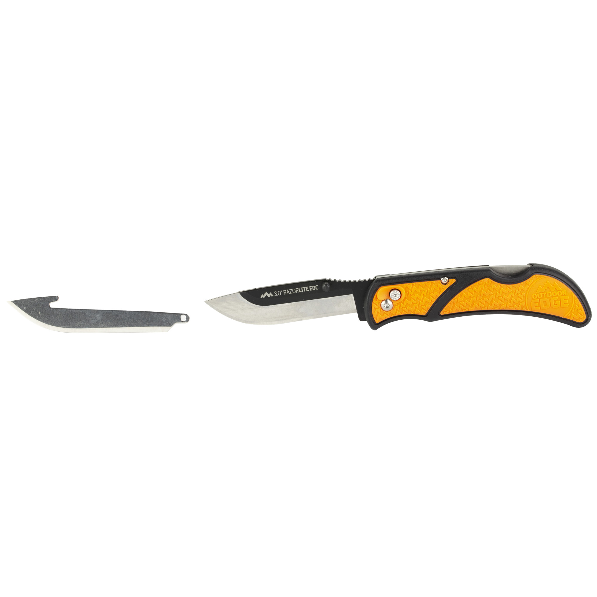 Outdoor Edge Razor EDC Lite 420J2 Knife 6.8″ – Black, Orange