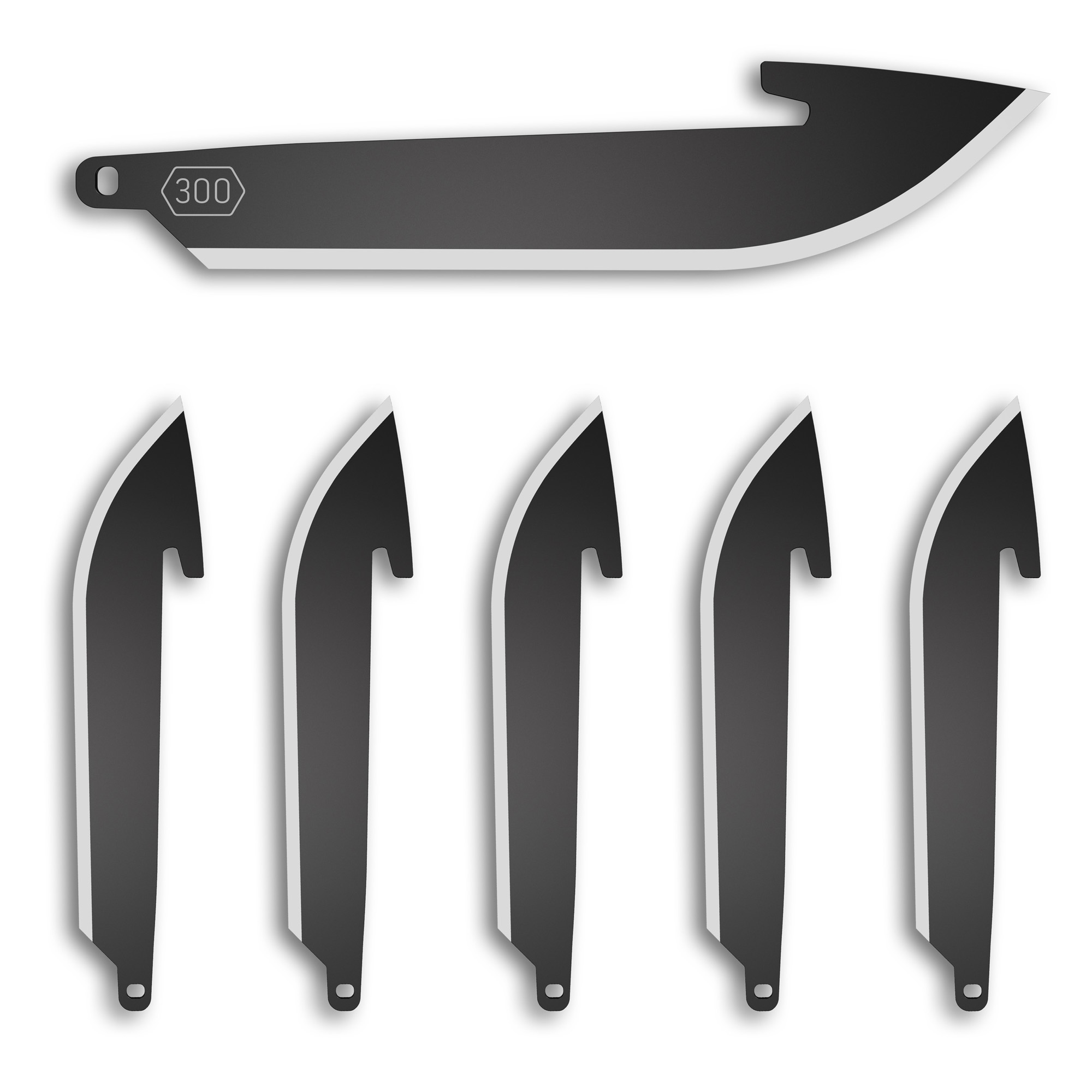 Outdoor Edge Razor EDC Blades 420J2 Knife 3″ – Black