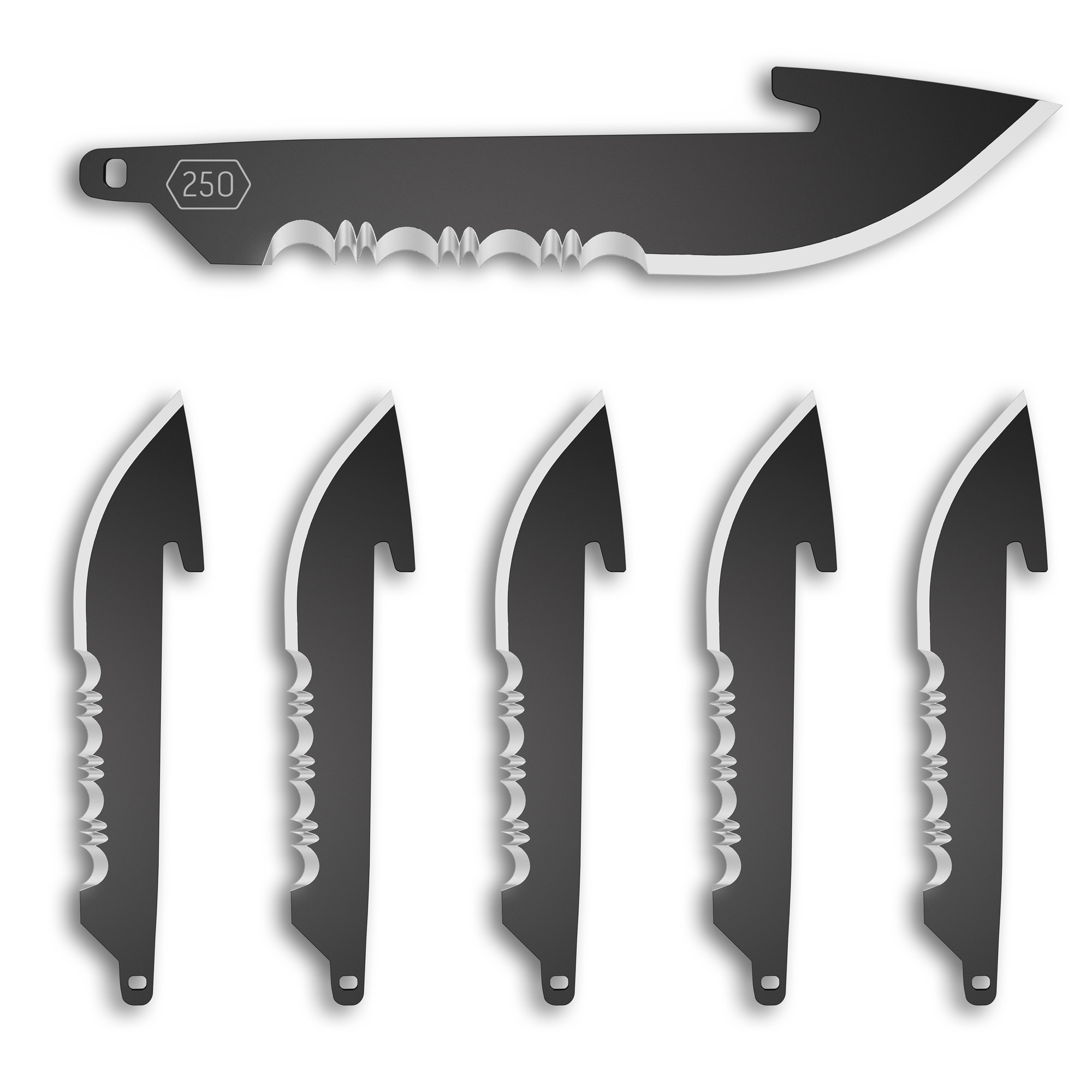 Outdoor Edge Razor EDC Blades 420J2 Knife 2.5″ – Black