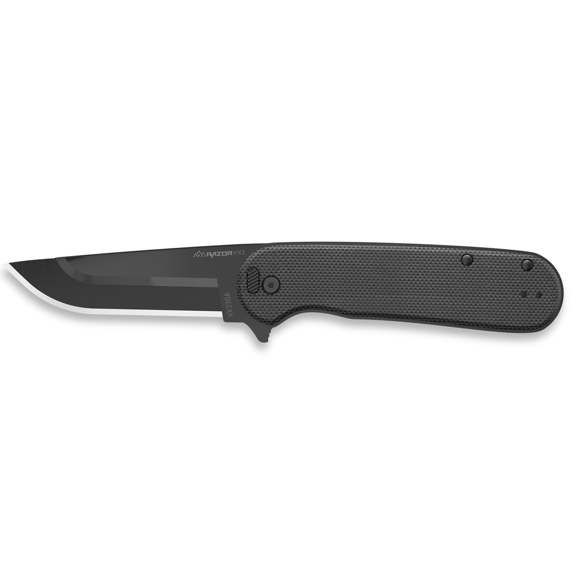 Outdoor Edge Razor VX3 420J2 Knife 3″ – Black