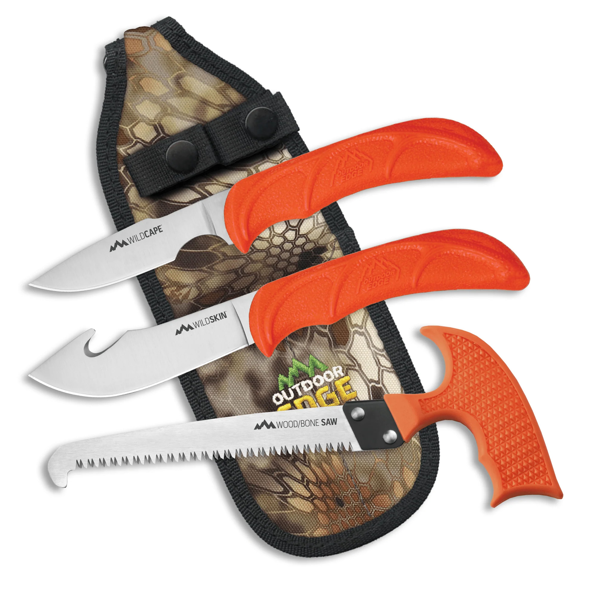 Outdoor Edge Wild Guide 420J2 Knife 8.5″ – Orange