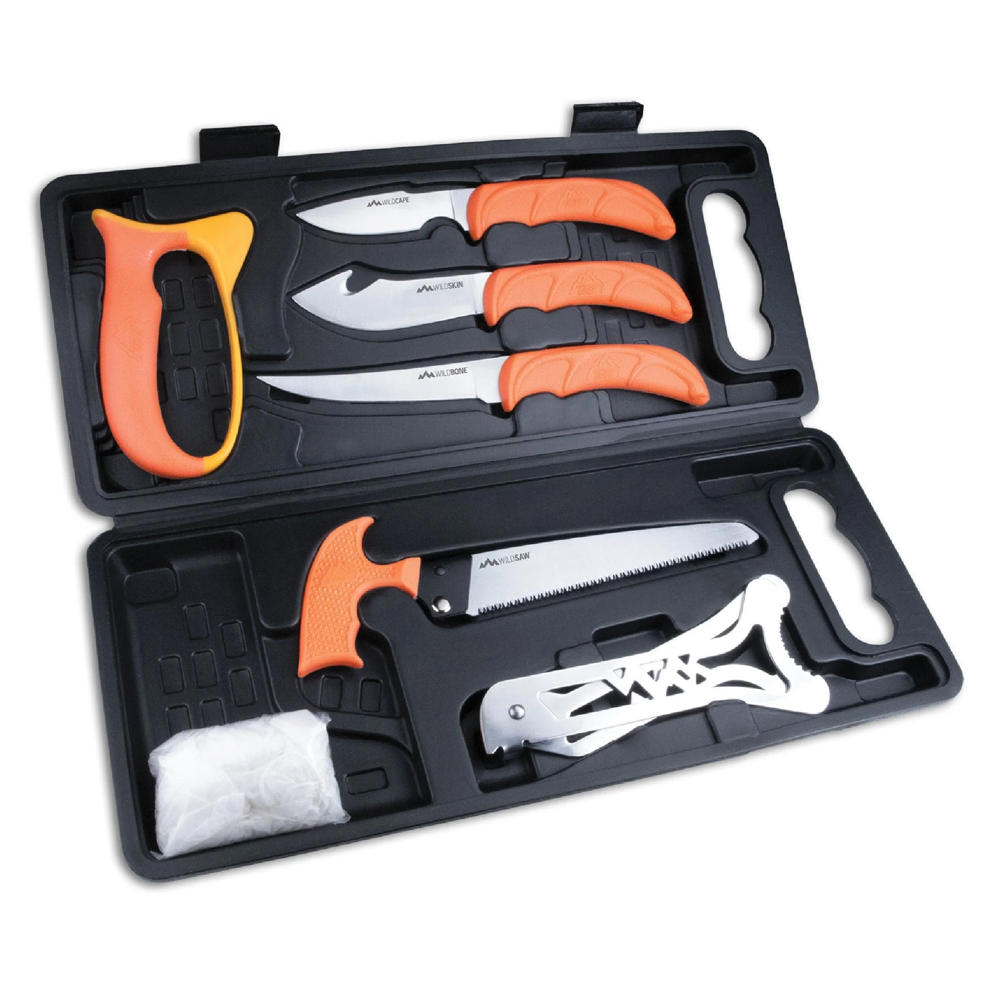 Outdoor Edge Wild Pak Game Processing Kit 420J2 Knife 9.5″ – Orange