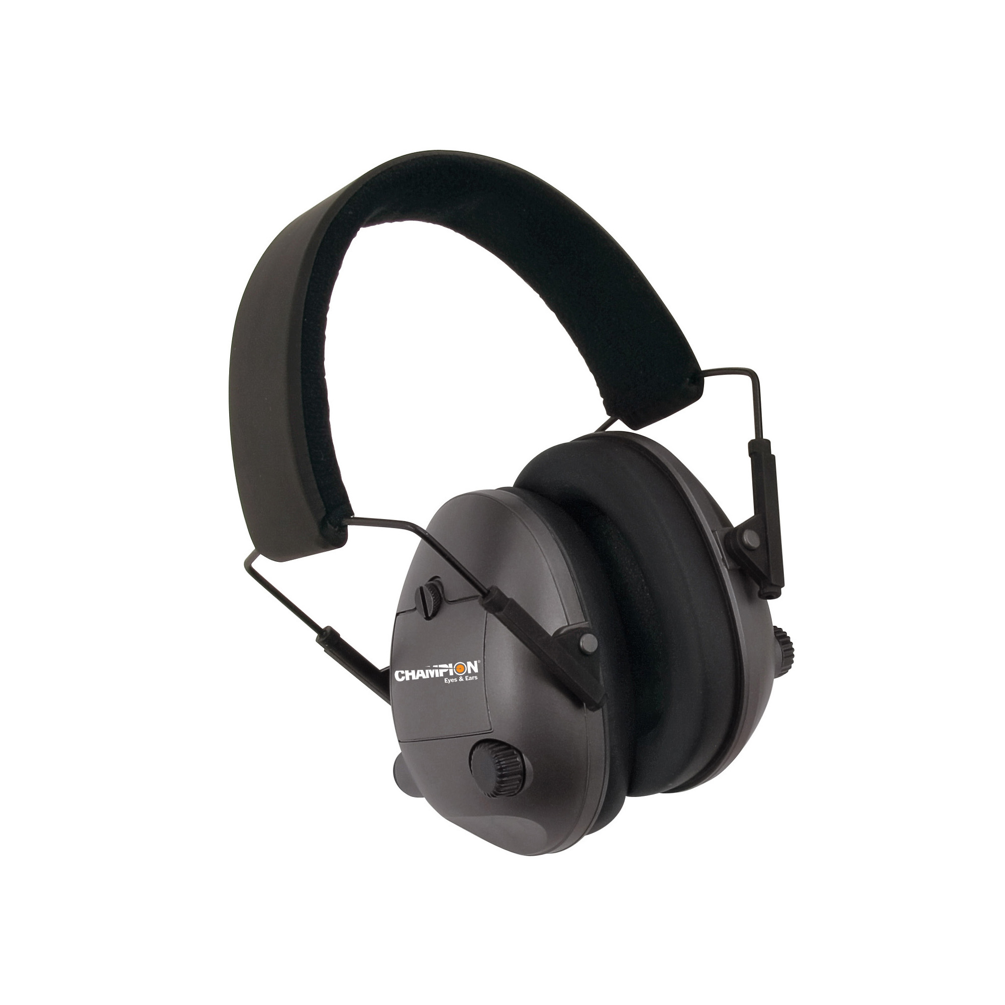 Champion Traps & Targets 21db NRR Plastic Earmuff – Black