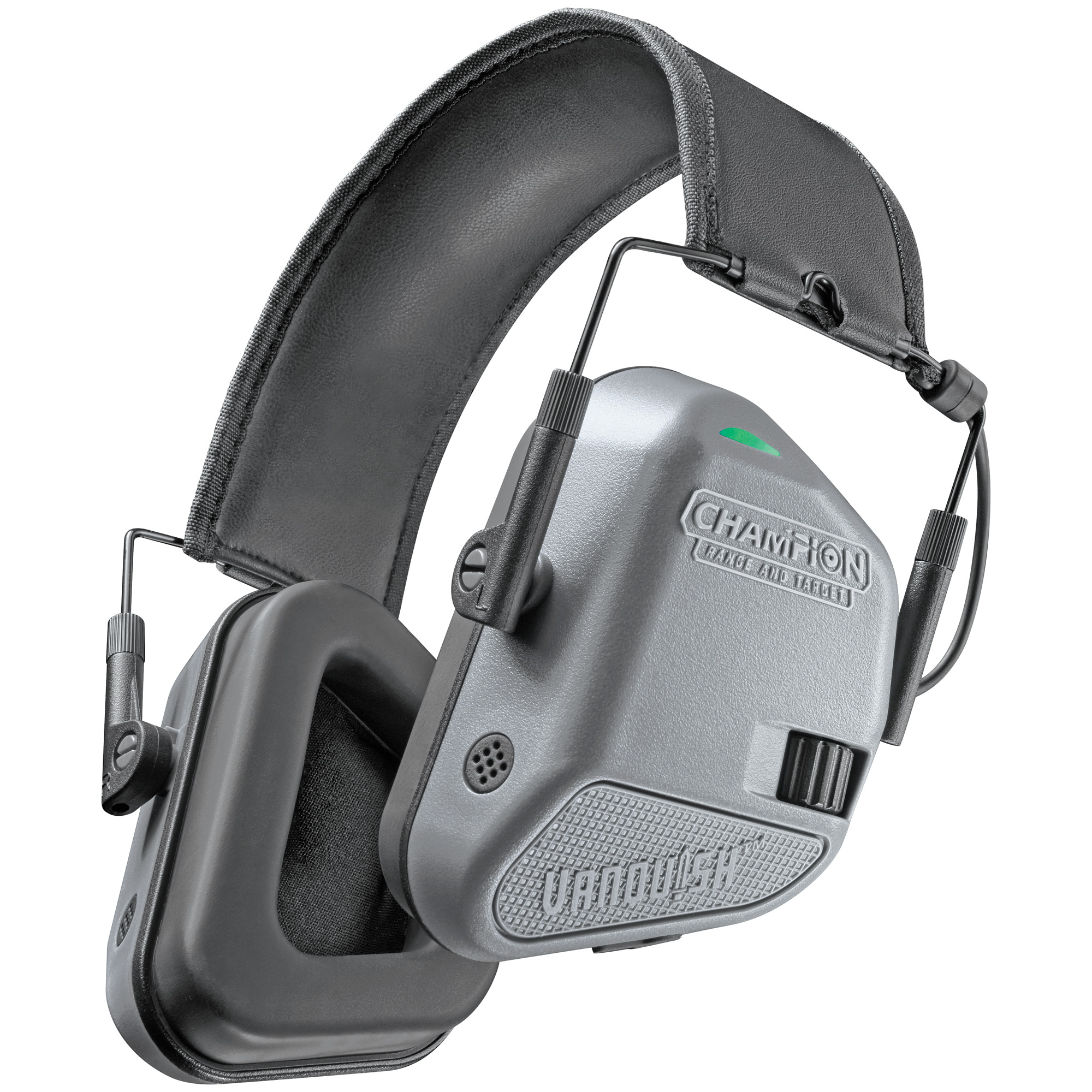 Champion Traps & Targets Vanquish Electronic Earmuff – Gray