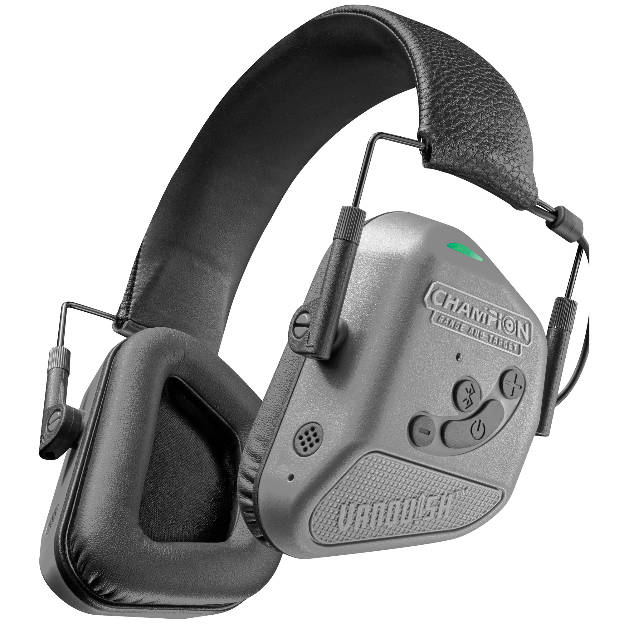 Champion Traps & Targets Vanquish Pro Elite BT Electronic Earmuff – Gray