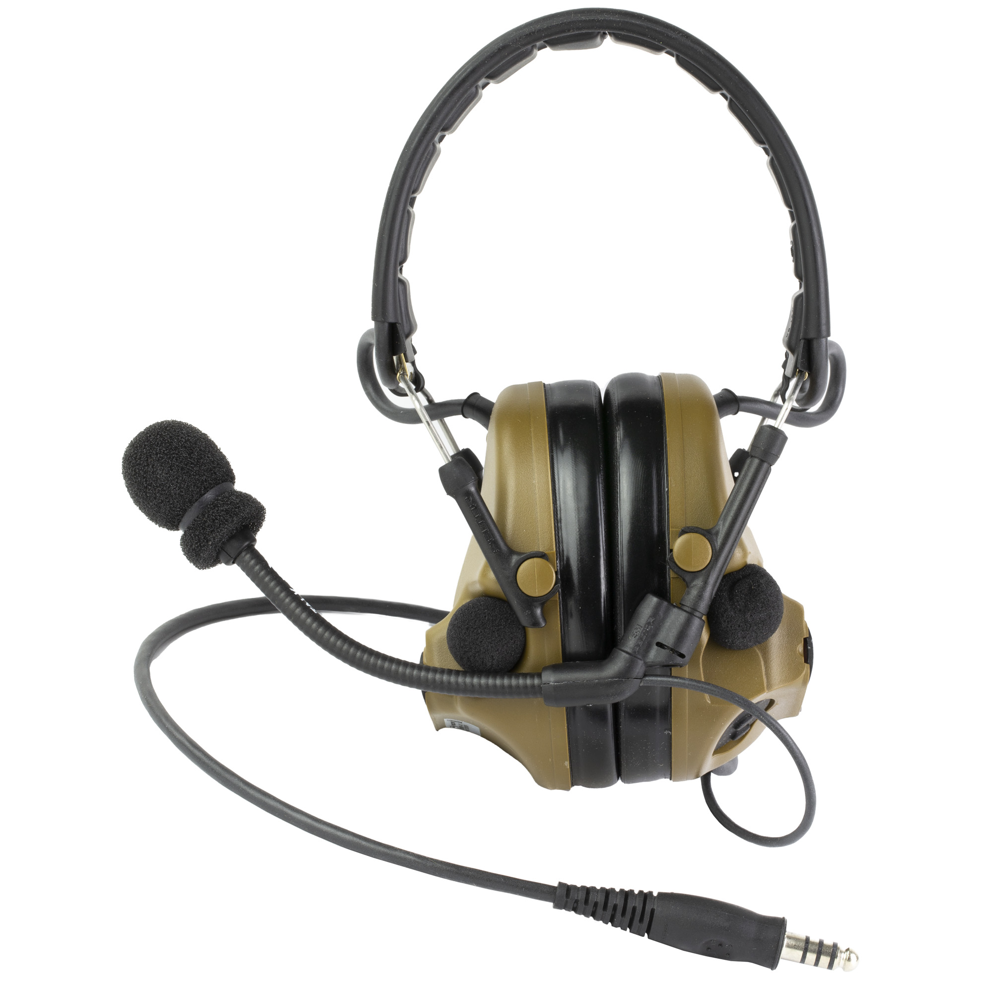 3M/Peltor ComTac V Plastic Electronic Earmuff – Coyote