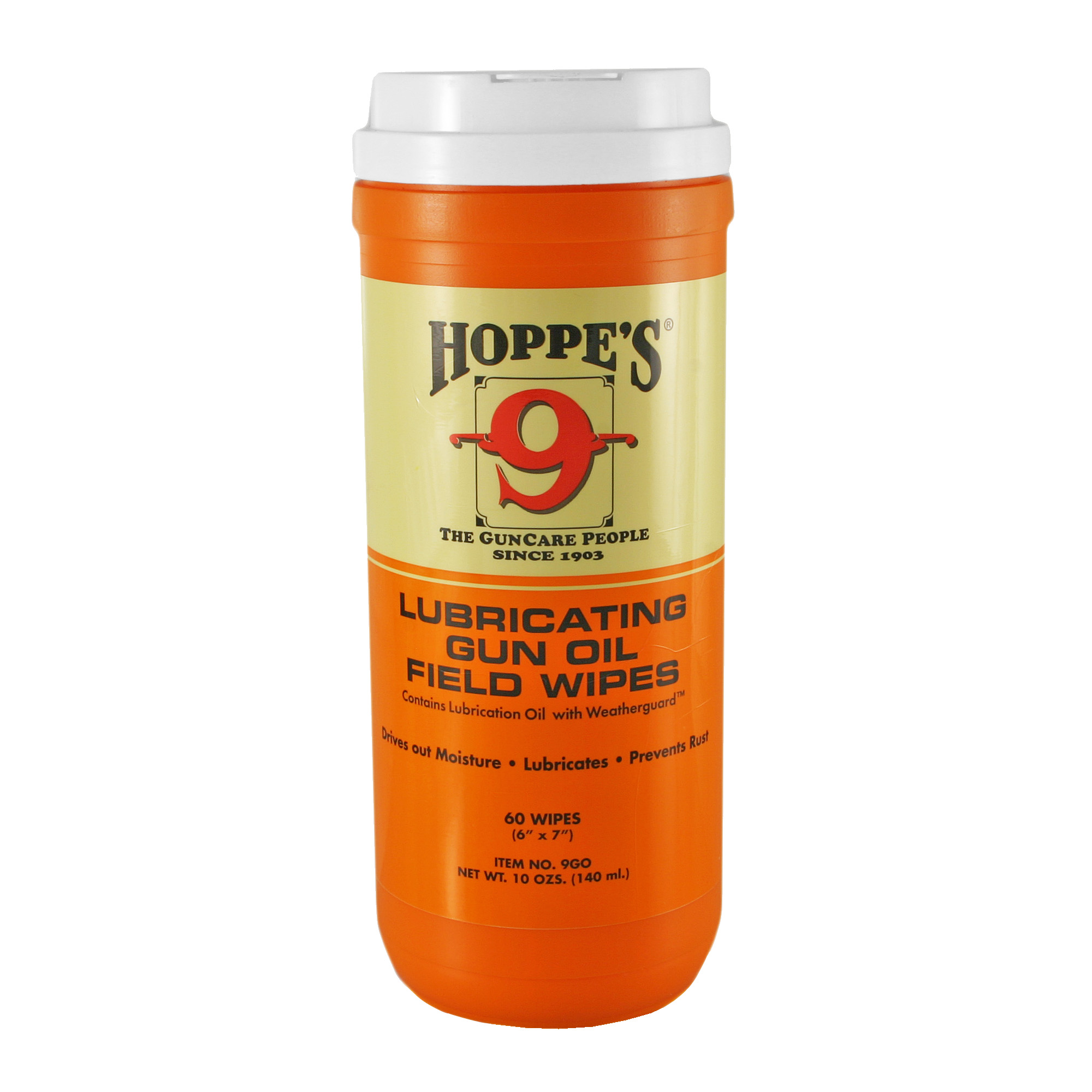 Hoppe’s No. 9 Lubricating Gun Oil Field Wipes