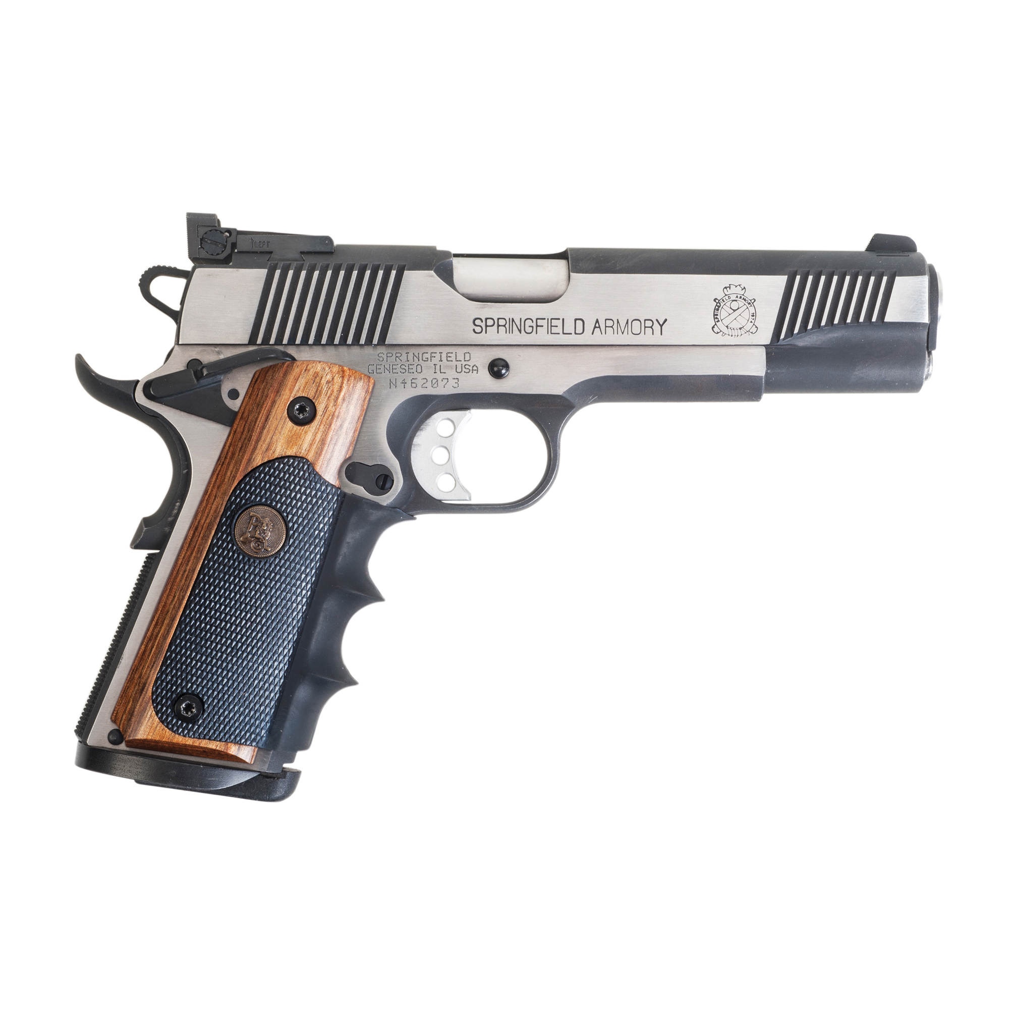 Pachmayr 1911 Grip Panel – Black, Brown