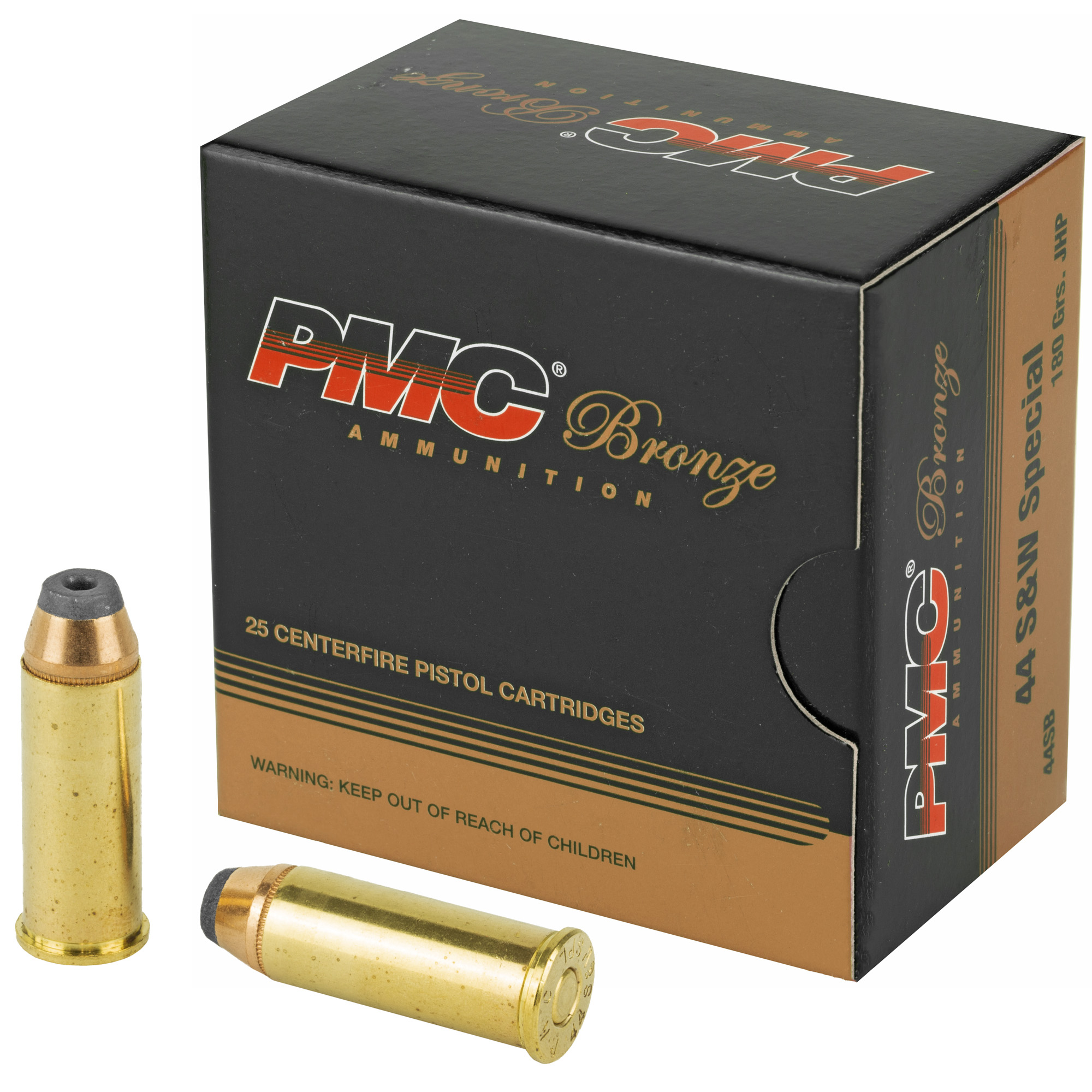 PMC Bronze 44 Special 180gr Jacketed Hollow Point – 25rd