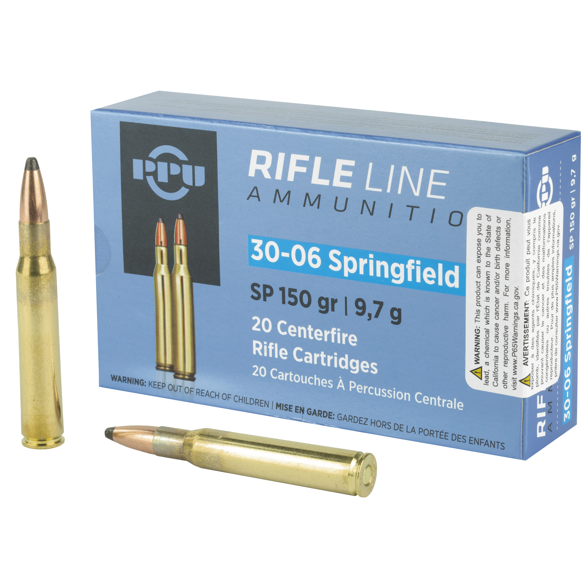 Prvi Partizan Rifle 30-06 Springfield 150gr Soft Point – 20rd