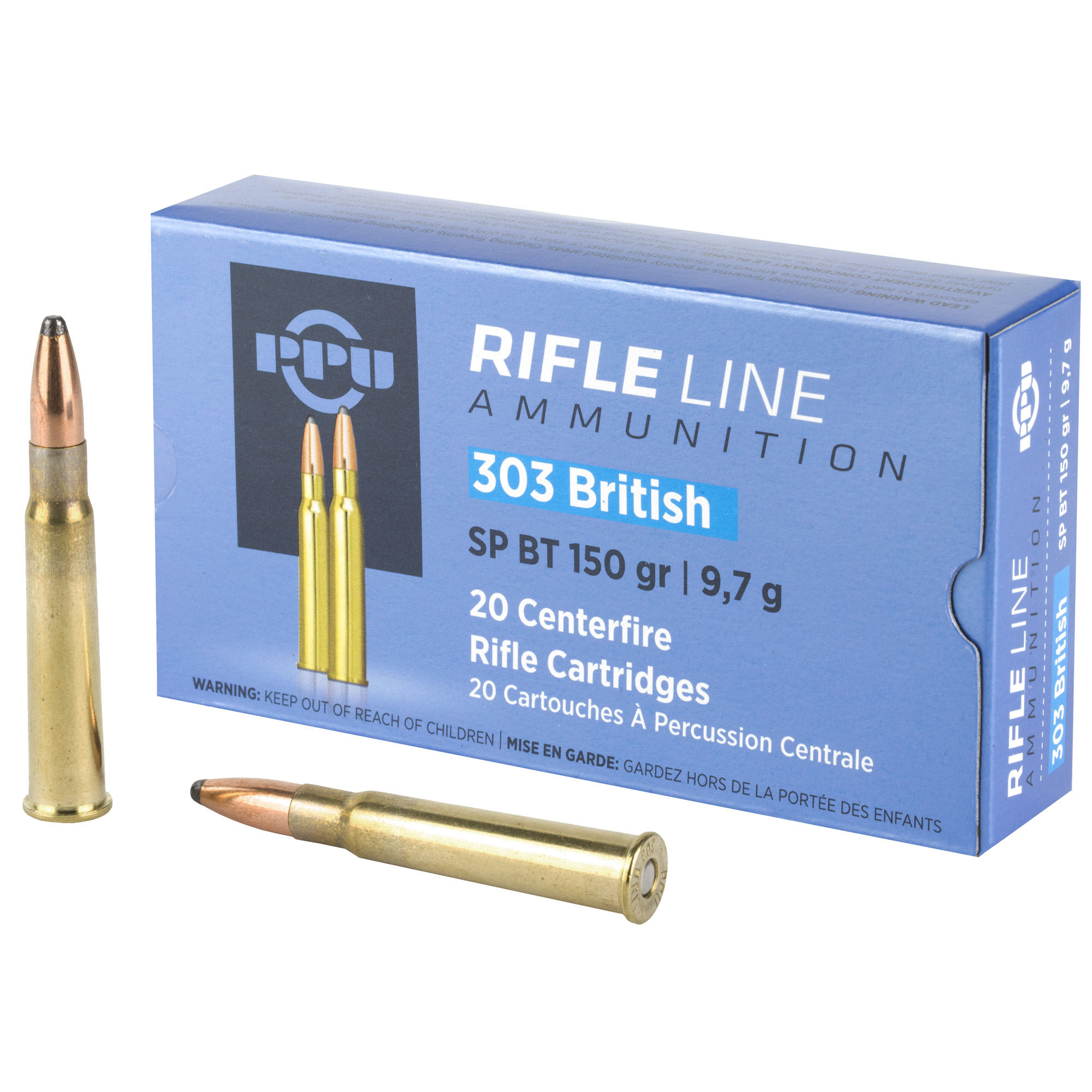 Prvi Partizan Rifle 303 British 150gr Soft Point – 20rd