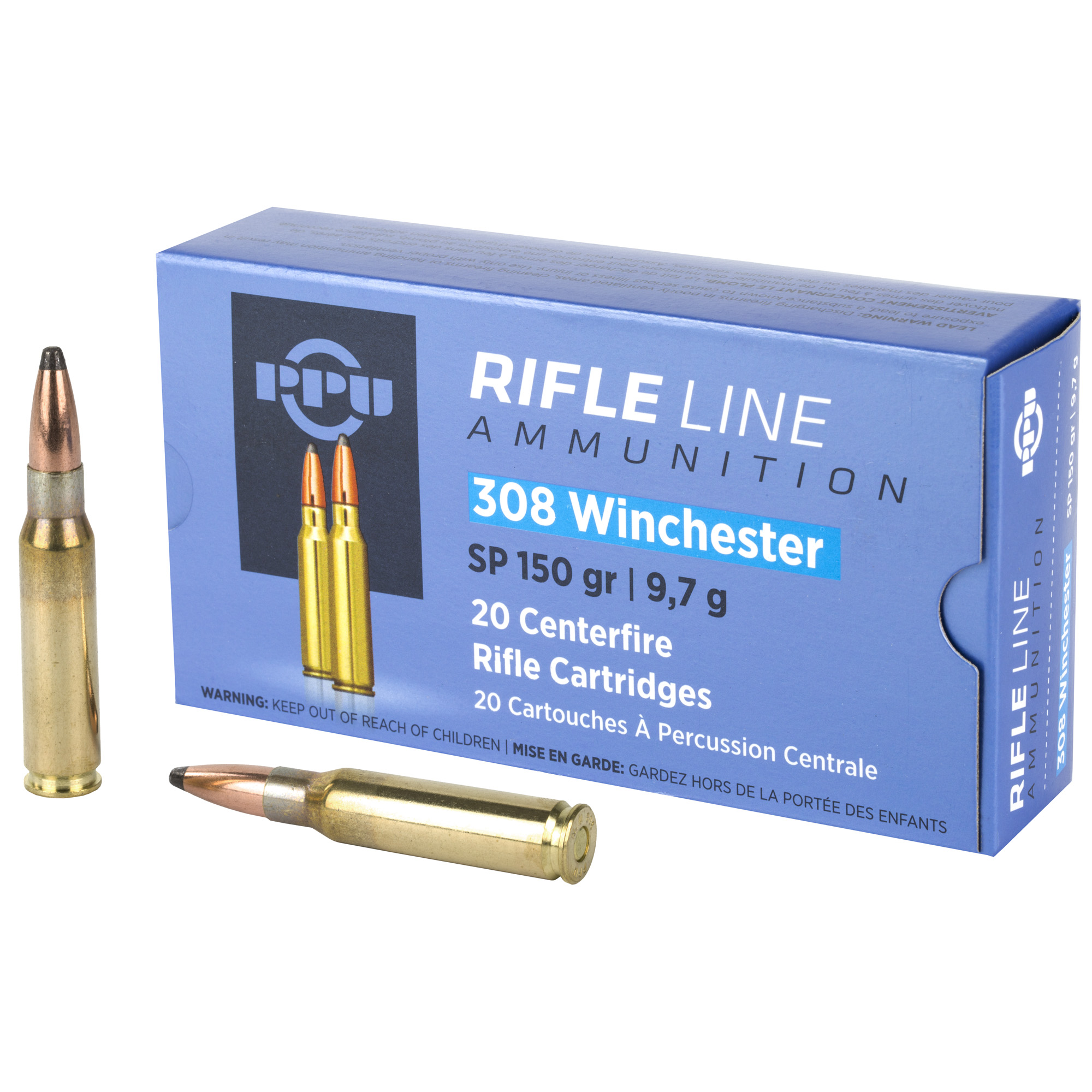 Prvi Partizan Rifle 308 Winchester 150gr Soft Point – 20rd