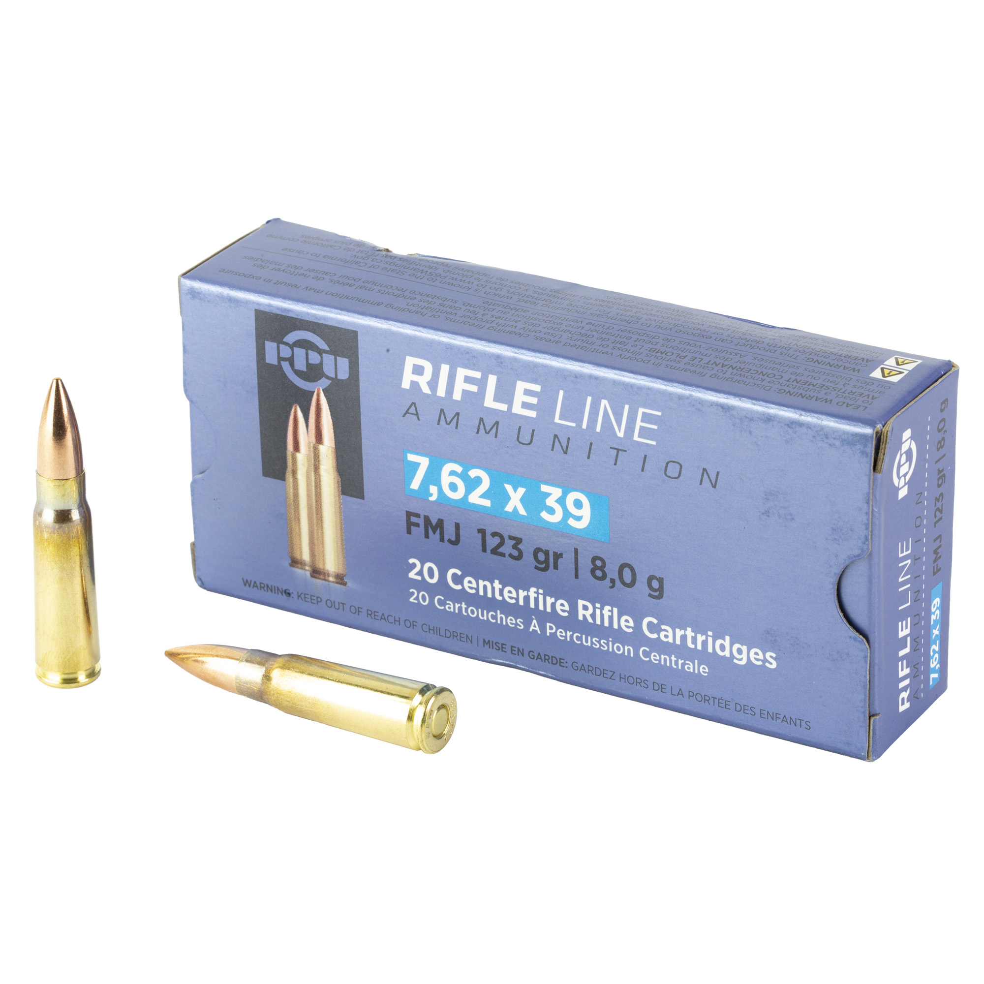 Prvi Partizan Rifle 7.62×39 123gr Full Metal Jacket – 20rd