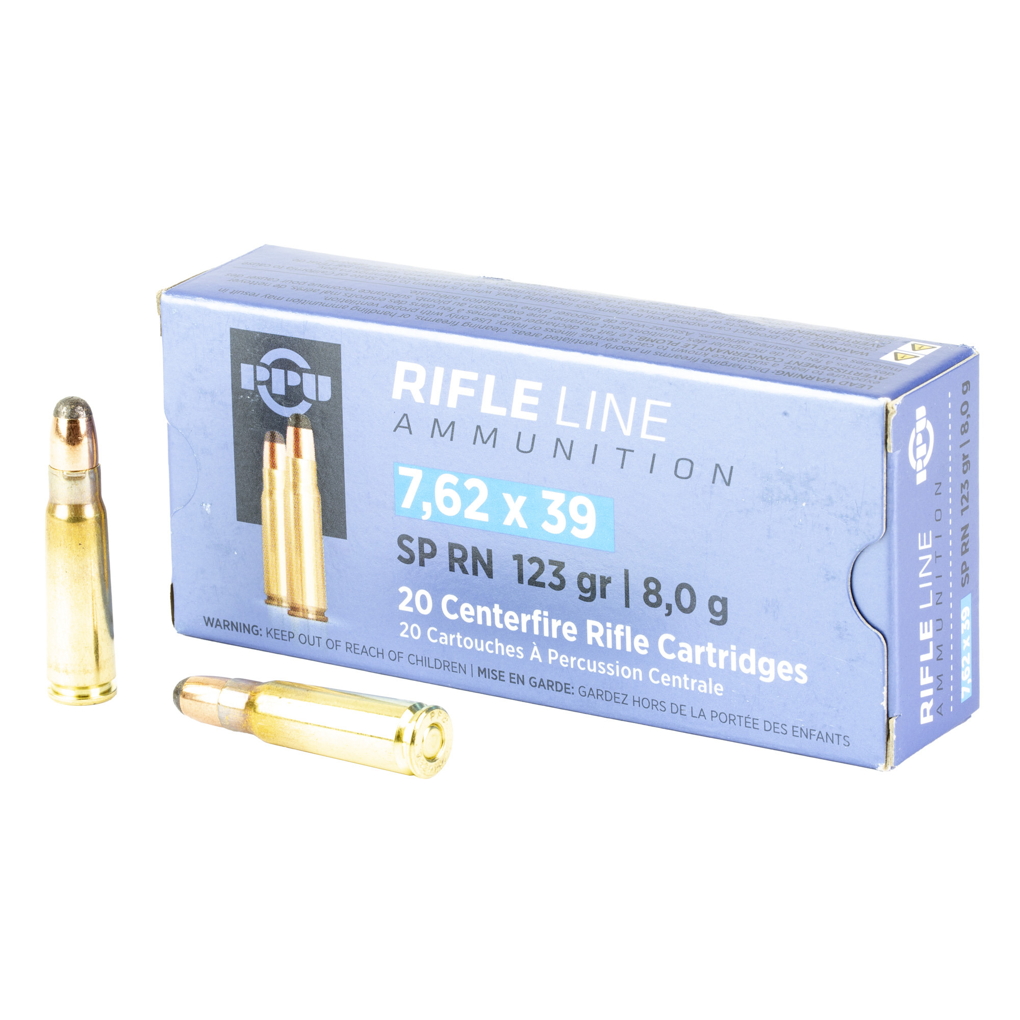 Prvi Partizan Rifle 7.62×39 123gr Soft Point – 20rd