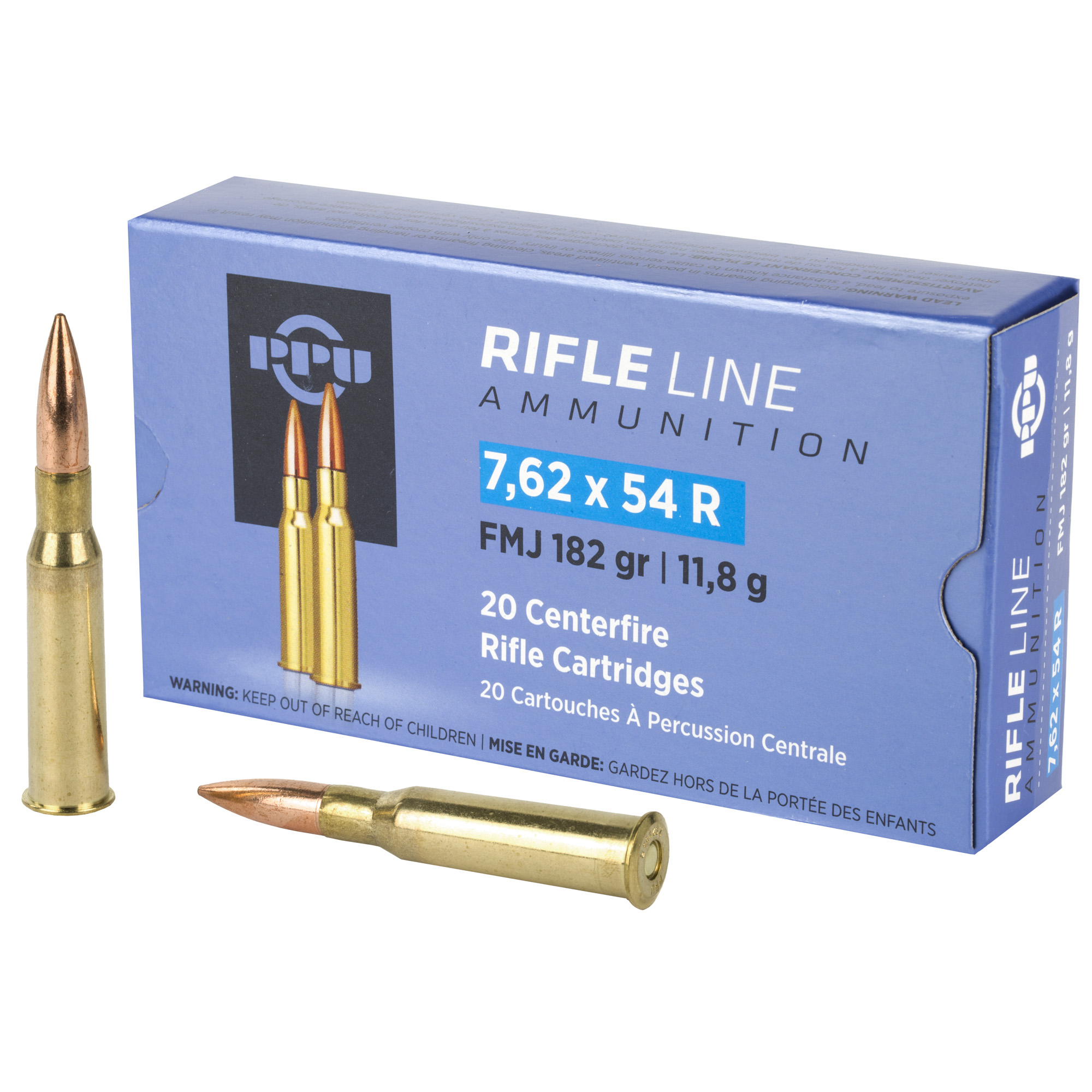 Prvi Partizan Rifle 7.62X54R 182gr Full Metal Jacket – 20rd