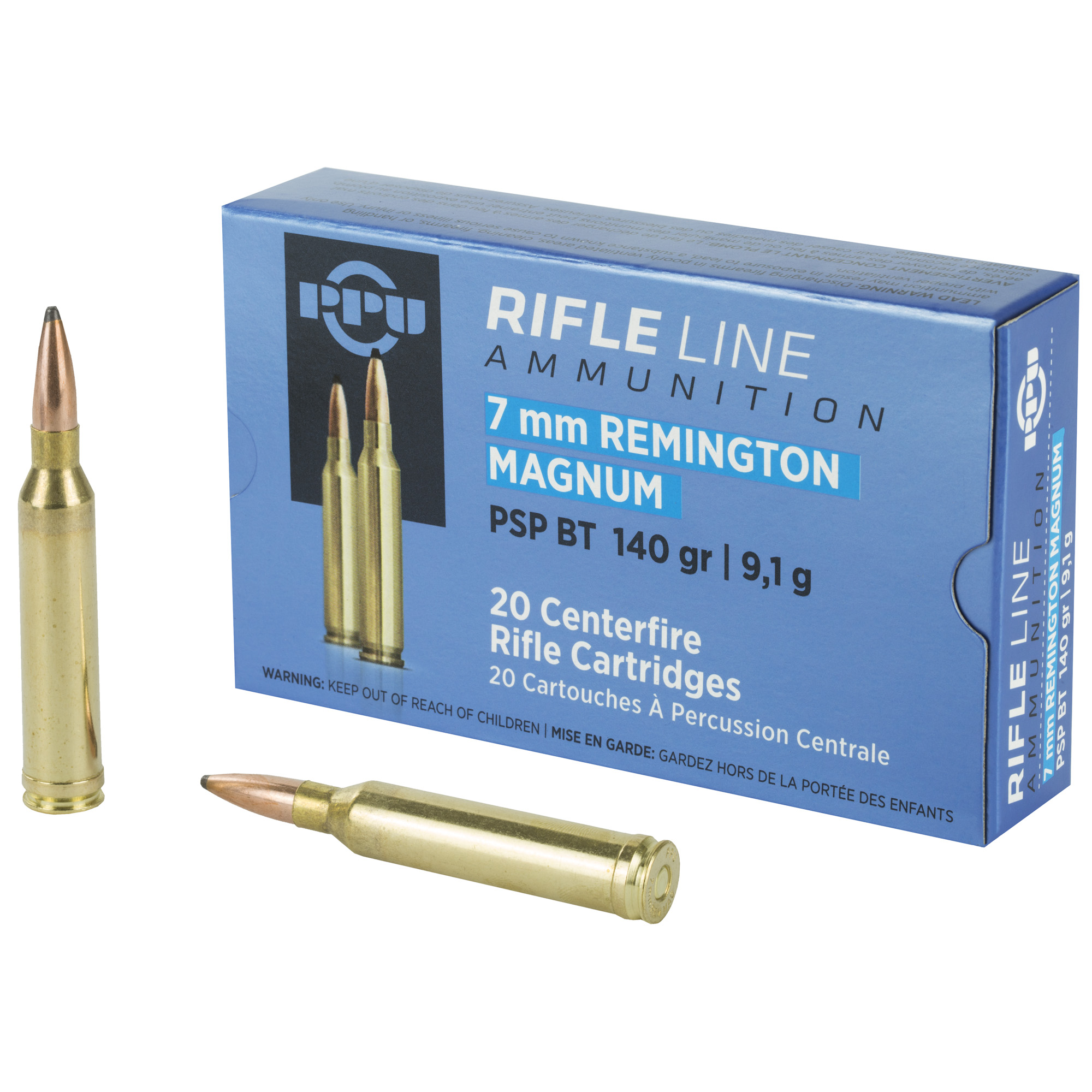 Prvi Partizan Rifle 7mm Remington 140gr Pointed Soft Point – 20rd