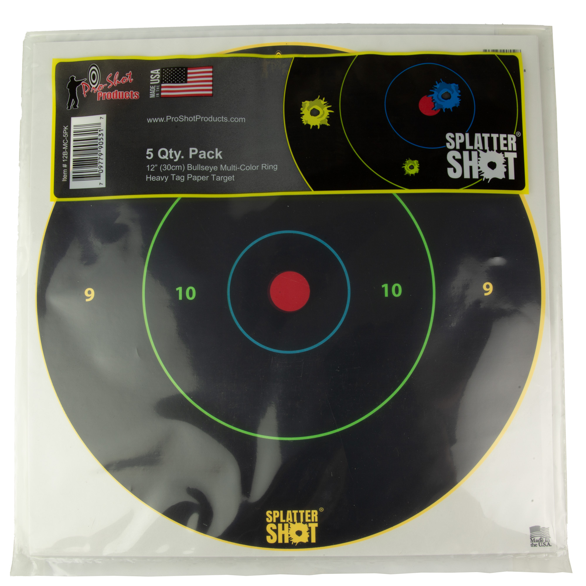 Pro-Shot Products Bullseye Target 12″ – 5