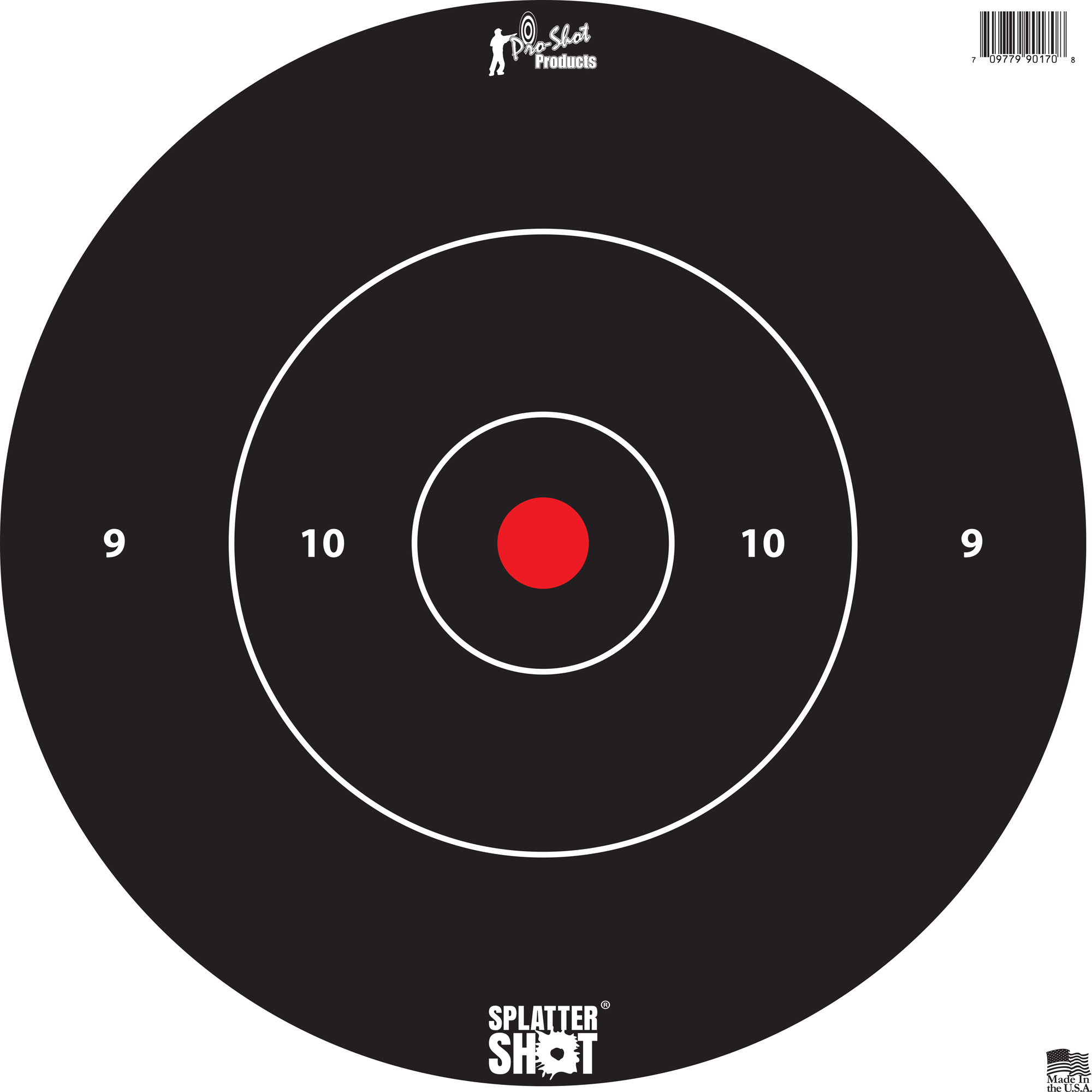 Pro-Shot Products Splatter Shot Bullseye 12″ – 5