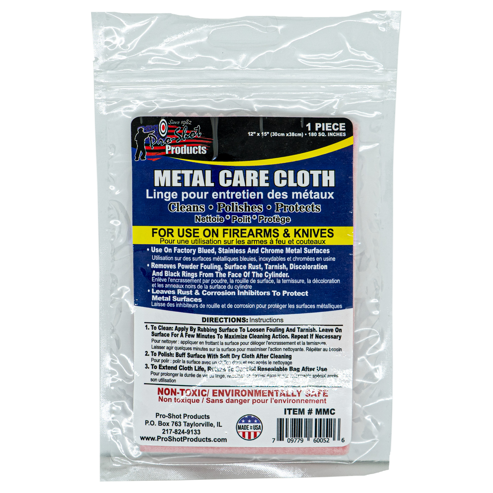 Pro-Shot Products Metal Care Cloth