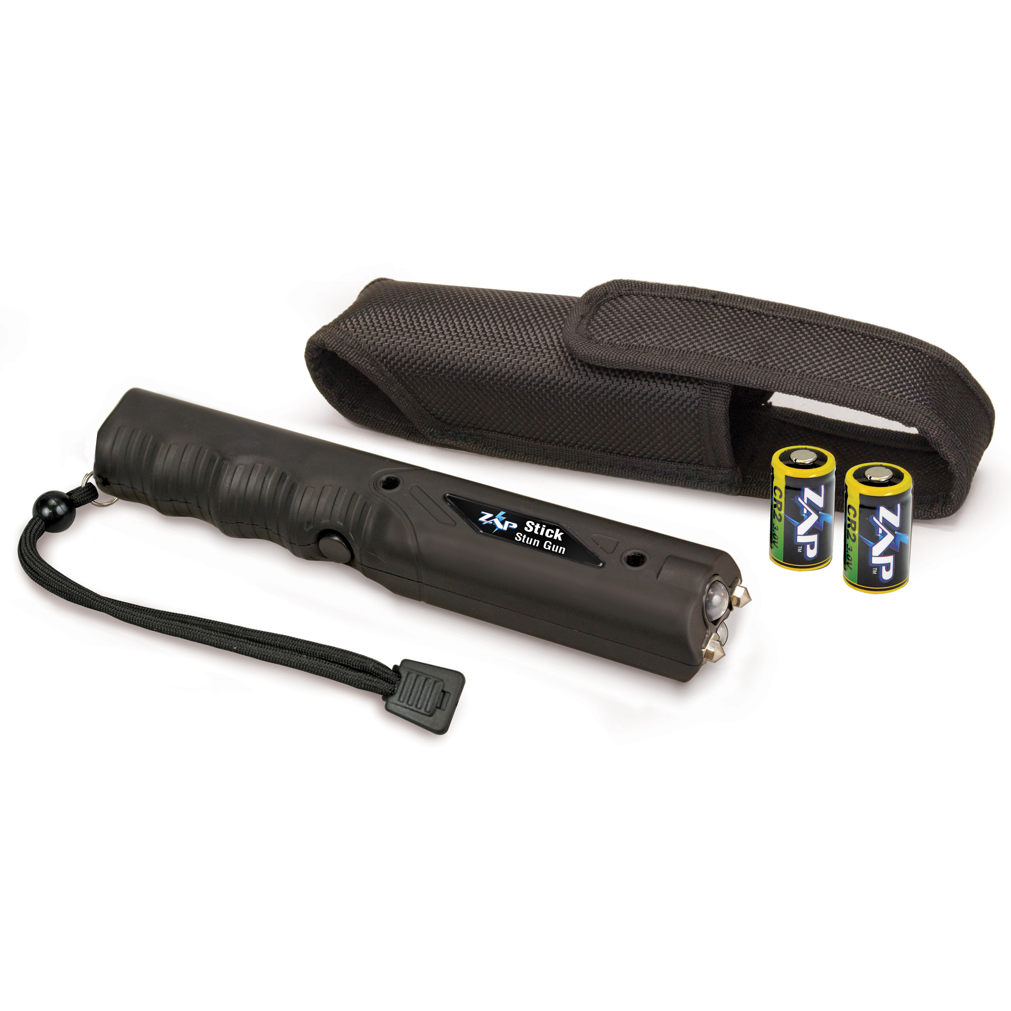 PS Products Stick with Light ZAP Stun Gun – Black