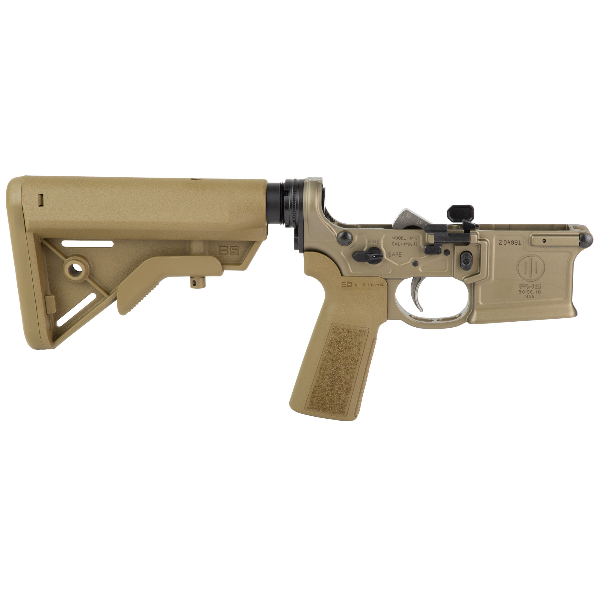 Primary Weapons Systems (PWS) MK1 Mod 2-M Complete Lower Receiver Multi ...