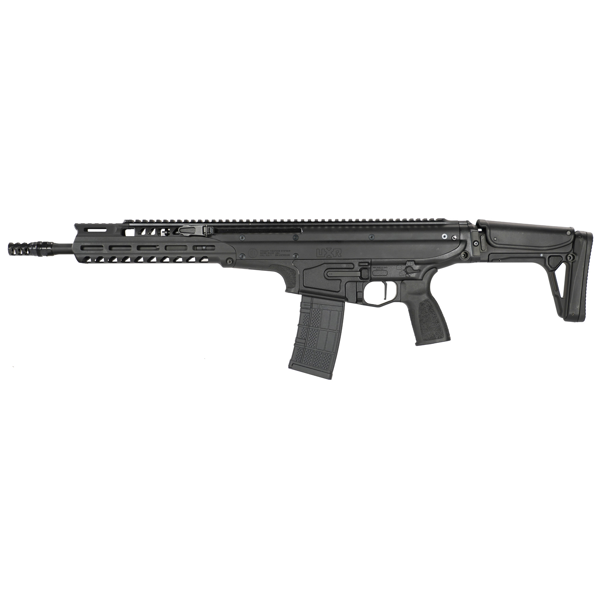 Primary Weapons Systems (PWS) UXR Elite 14.5″ Pinned (16″ OAL) 8.6 Blackout 30rd – Black