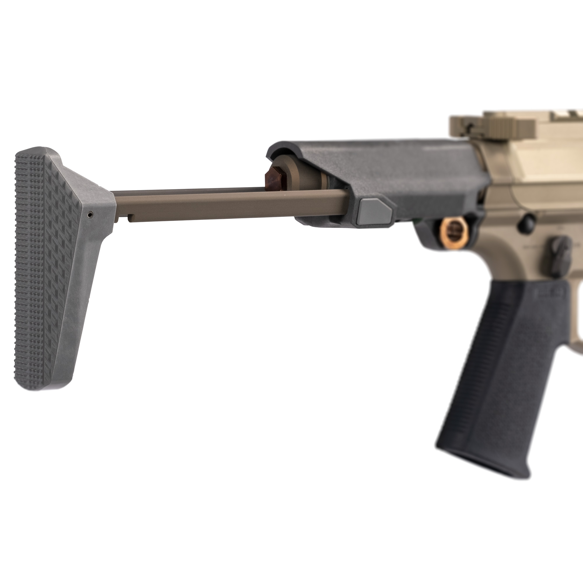 Q Honey Badger Stock Assembly – Gray