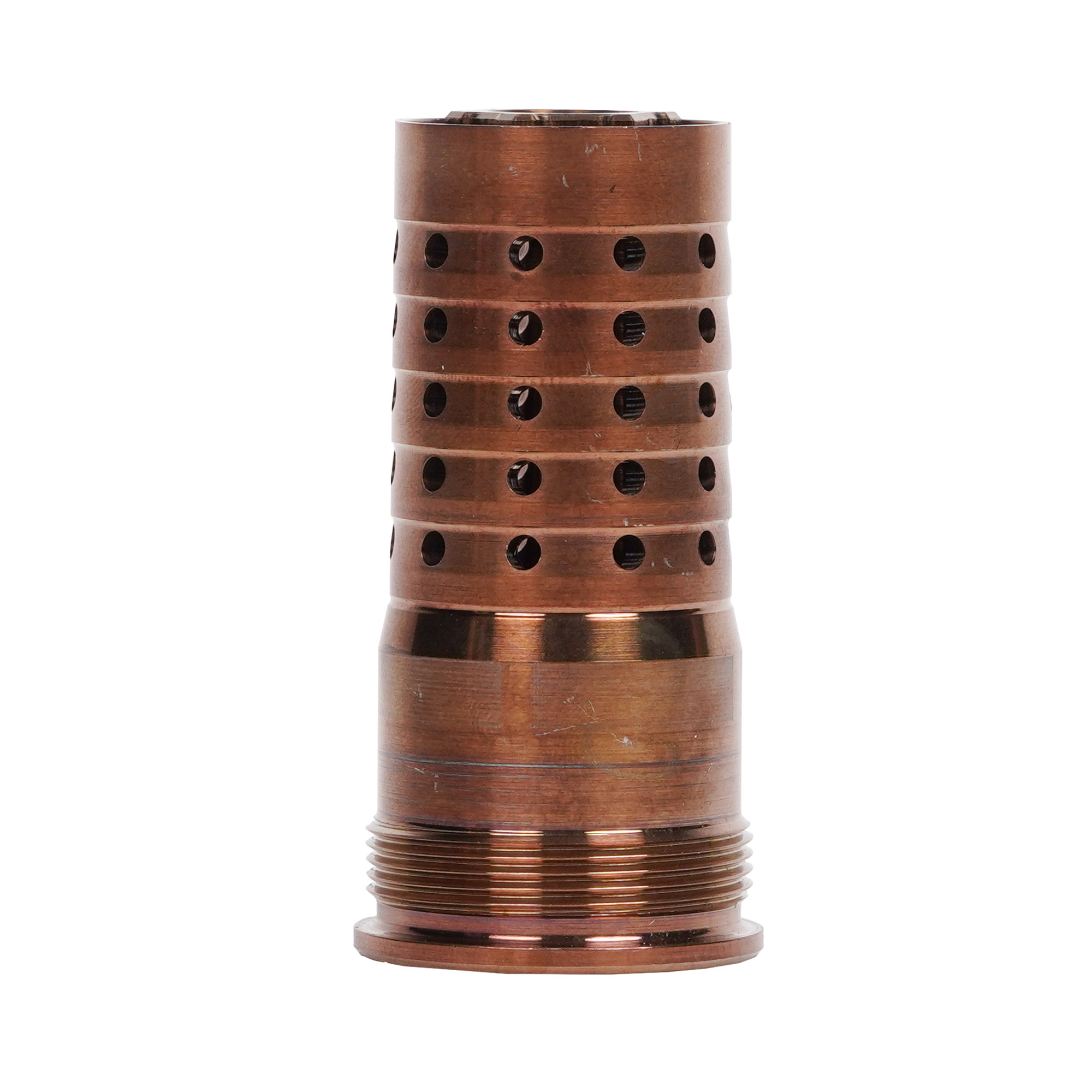 Q Cherry Bomb 8.6 Blackout Muzzle Brake – Gold