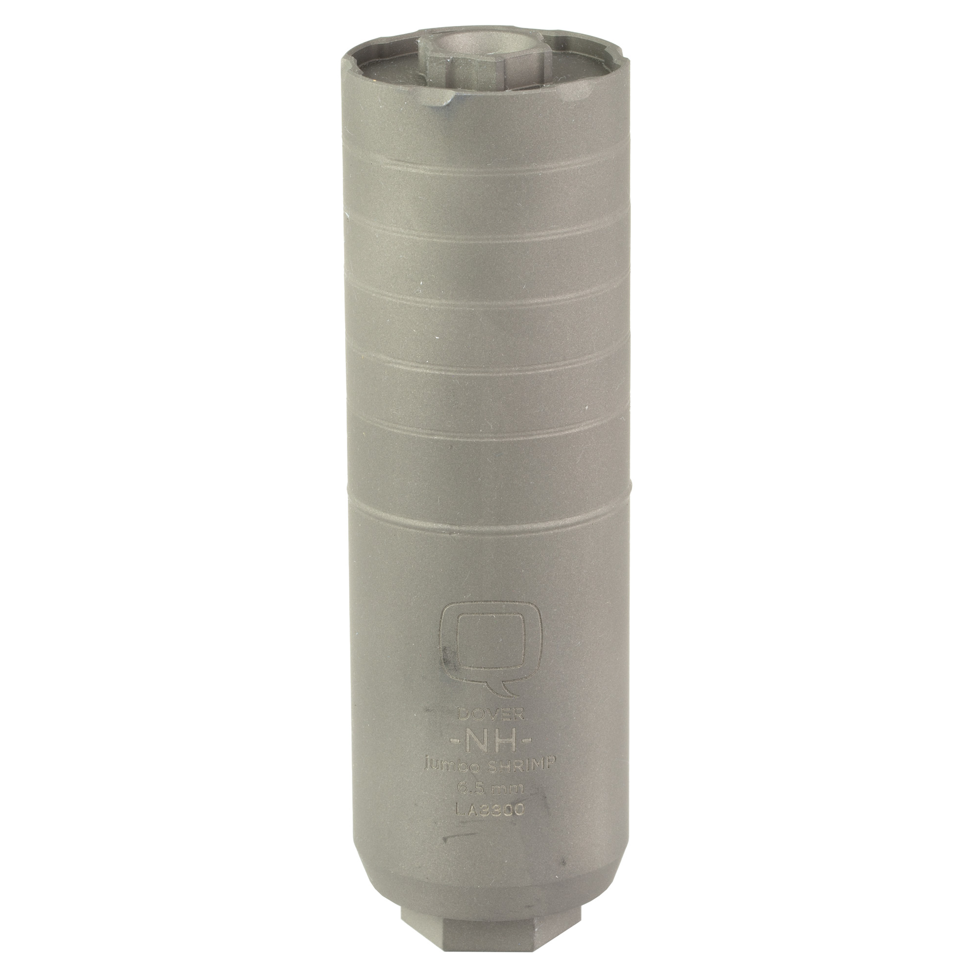 Q Jumbo Shrimp Suppressor 6.5MM Steel – Gray