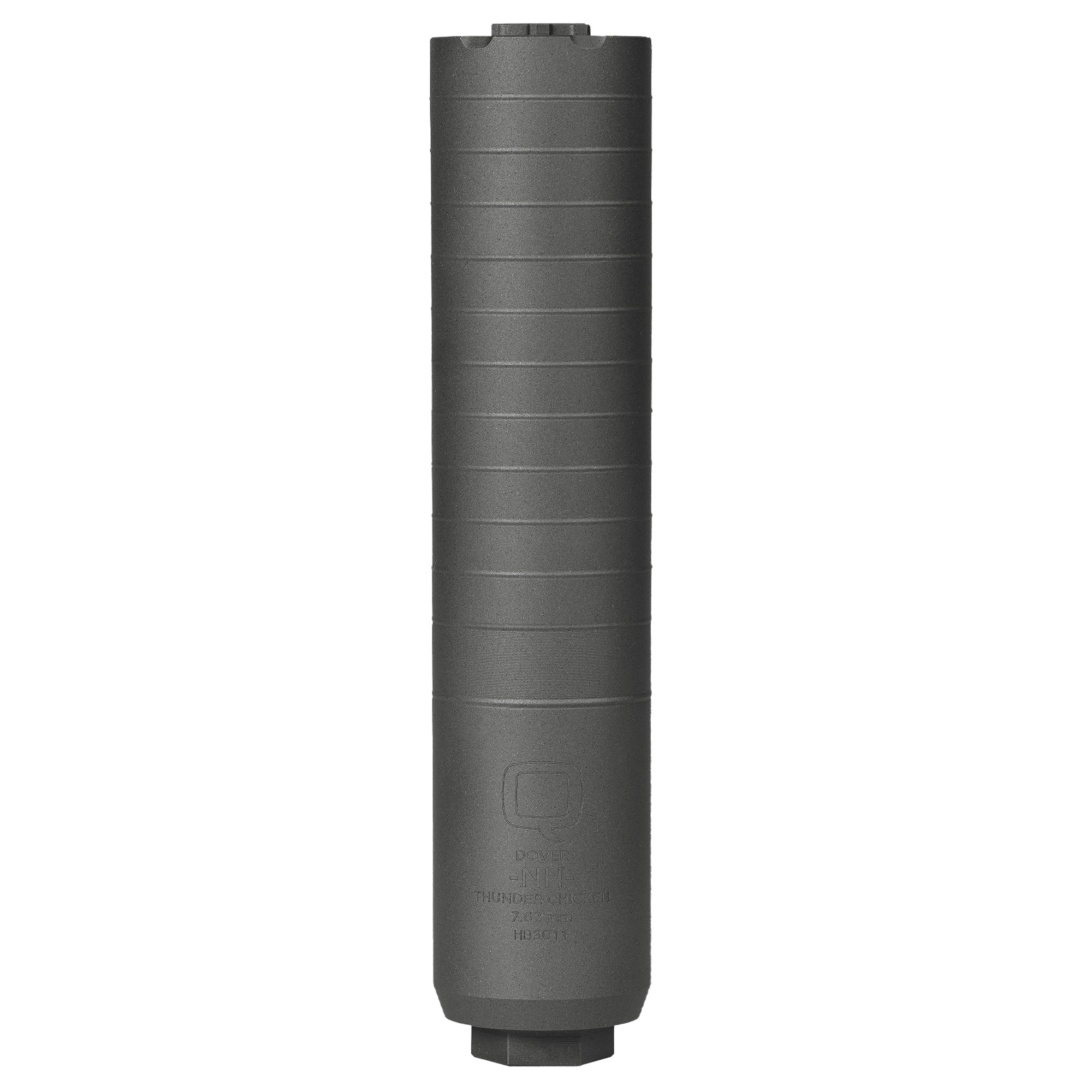 Q Thunder Chicken Suppressor 8.125″ 7.62mm Titanium – Gray