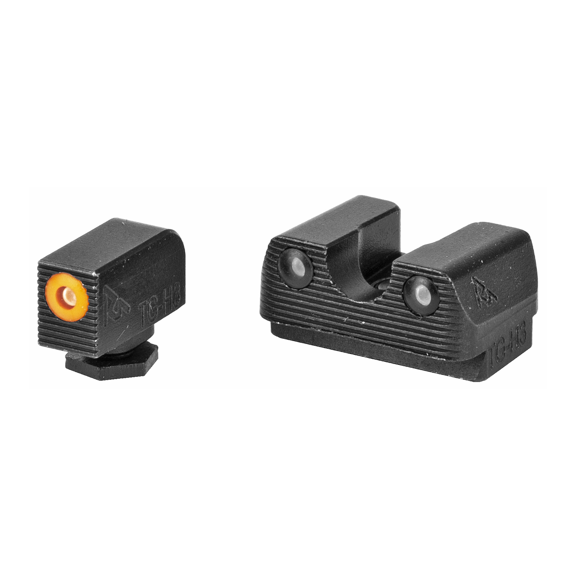 Rival Arms Glock 17/19 Tritium Sight Front/Rear – Black