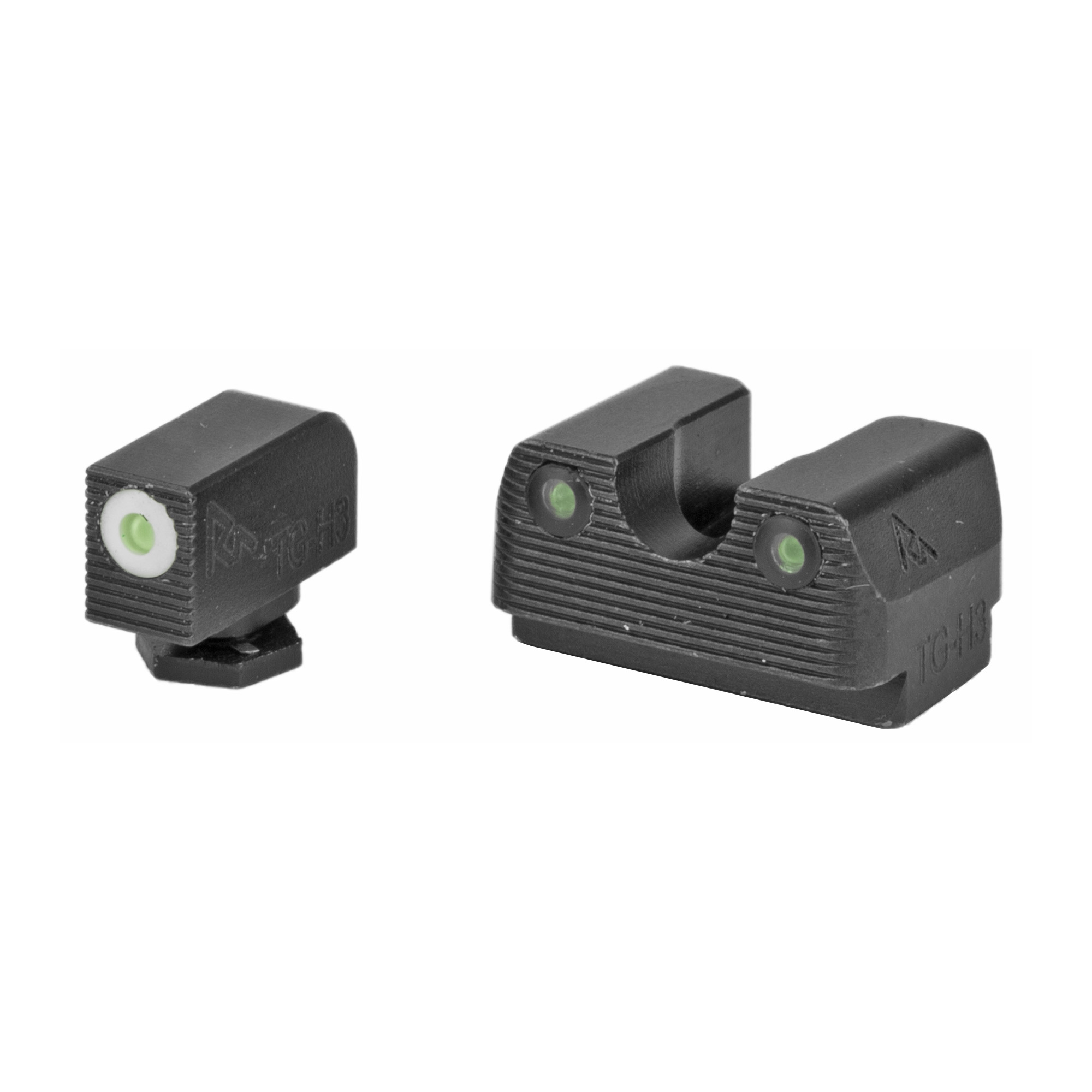 Rival Arms Glock 17/19 Tritium Sight Front/Rear – Black