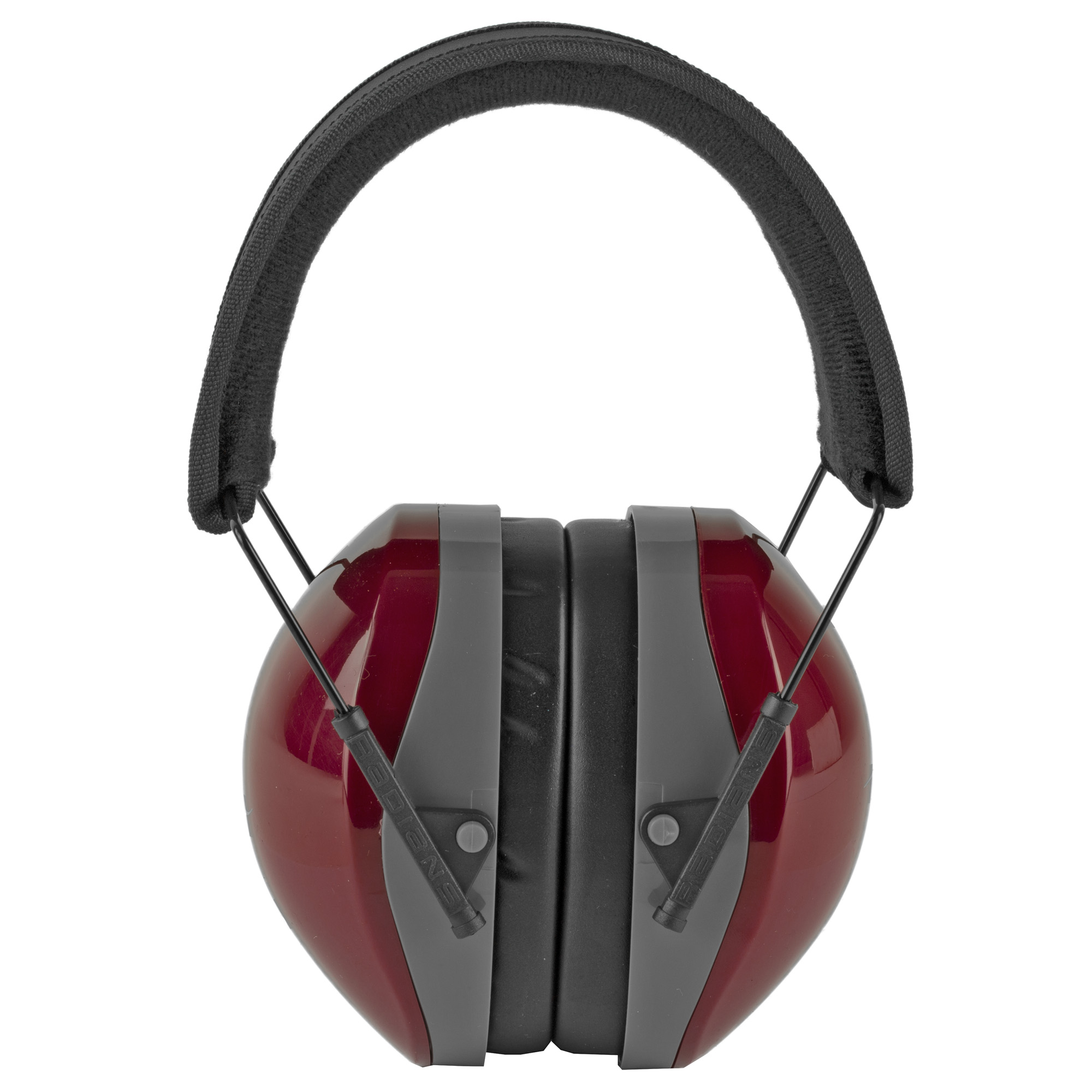 Radians Folding Terminator Plastic Earmuff – Red