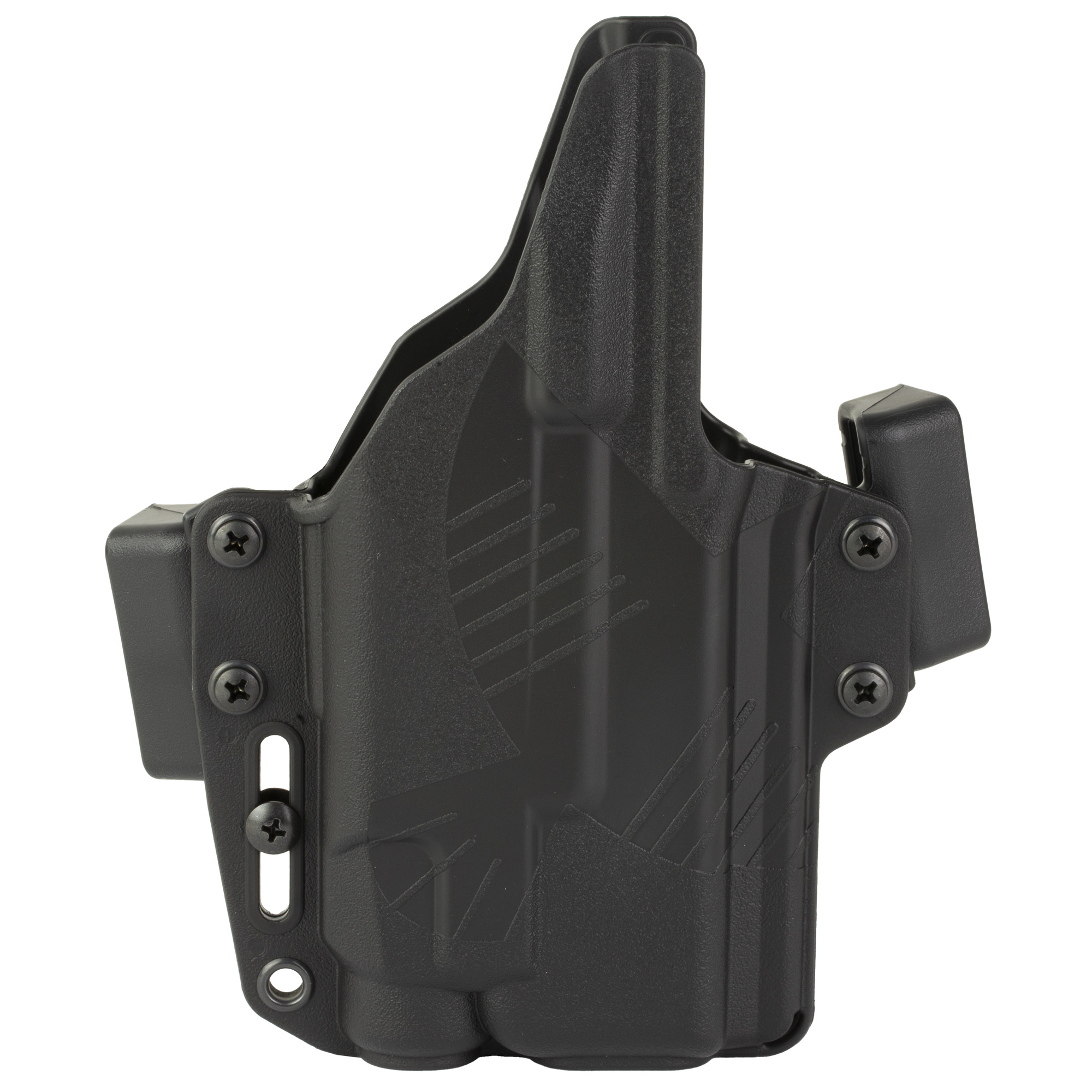 Raven Concealment Glock 19 Perun LC Ambidextrous Polymer Holster – Black