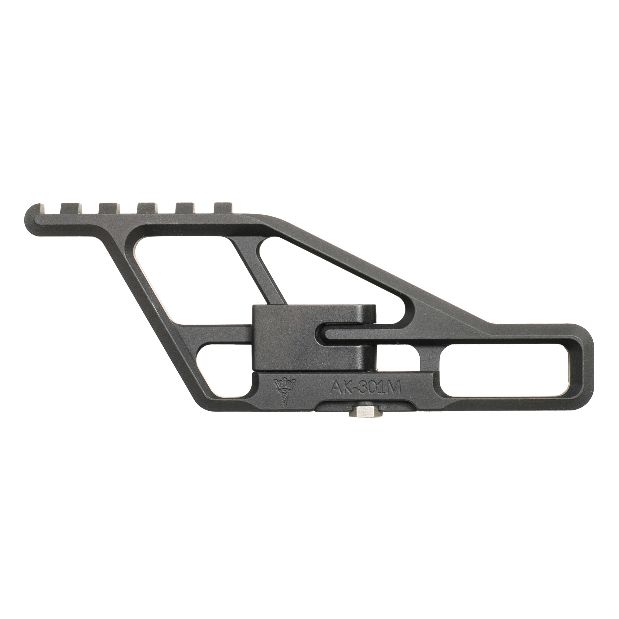 RS Regulate AKM Type Rifles Front Biased Lower Side Mount – Black