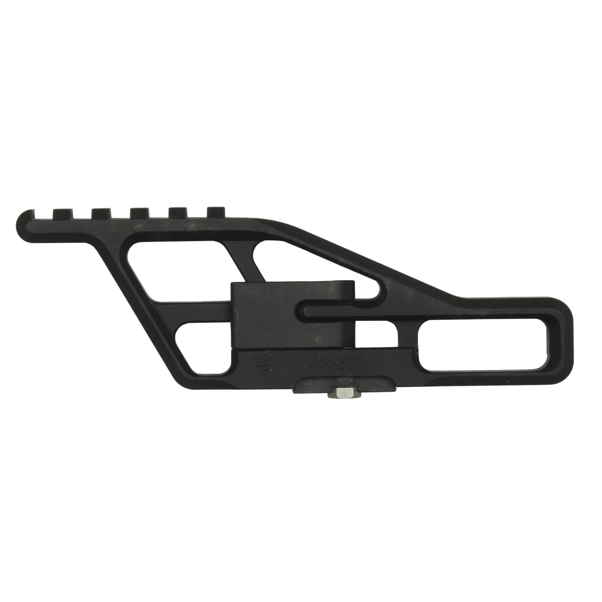 RS Regulate Century Arms Proprietary Railed Rifles Century Proprietary Front-Biased Lower Side Mount – Black