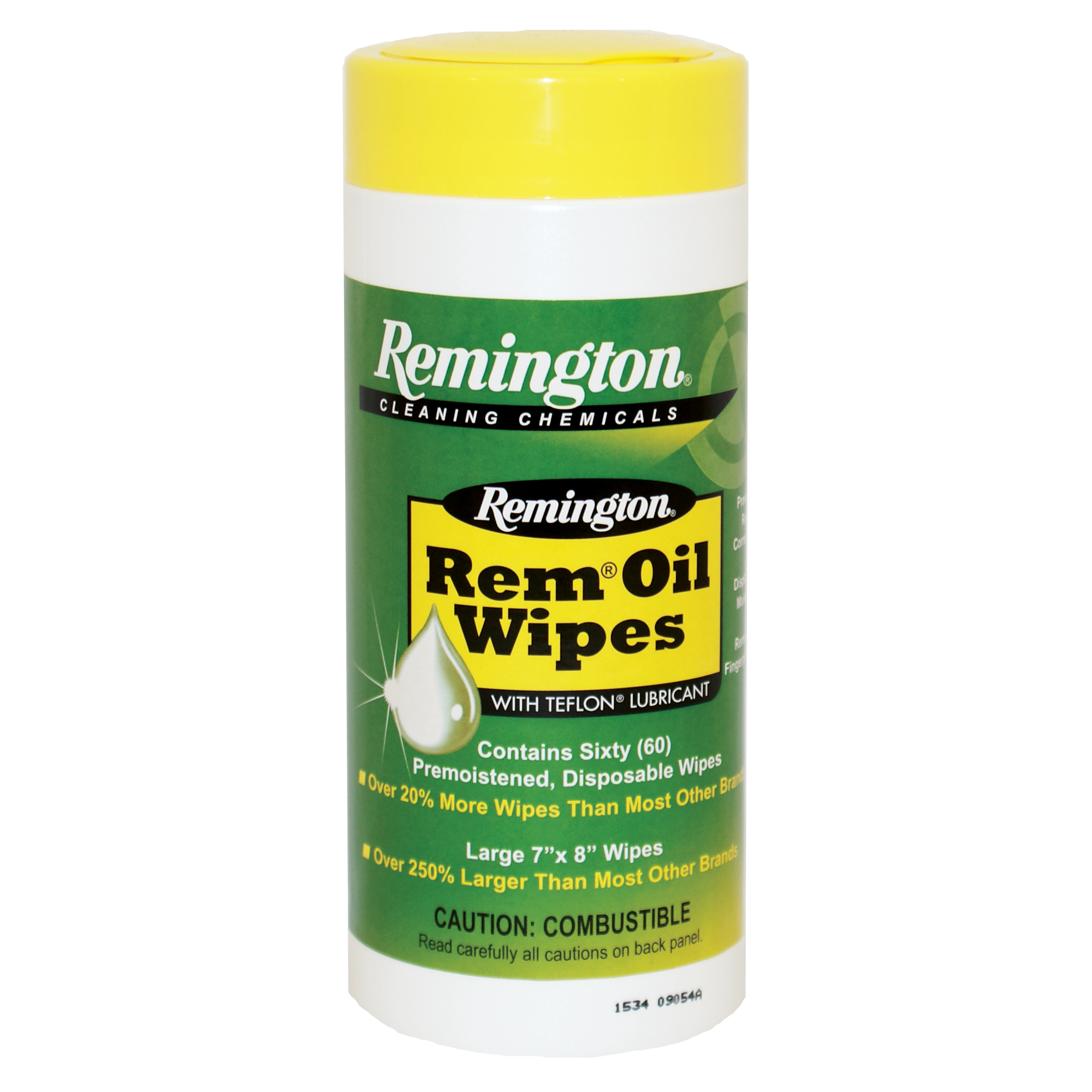 Remington Wipes 7″x8″ – 60/Pack