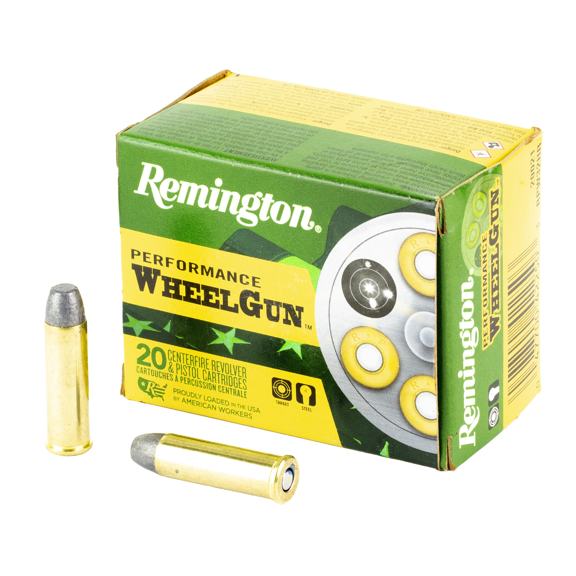 Remington Performance Wheelgun 32 H&R 95gr Lead Semi Wadcutter – 20rd