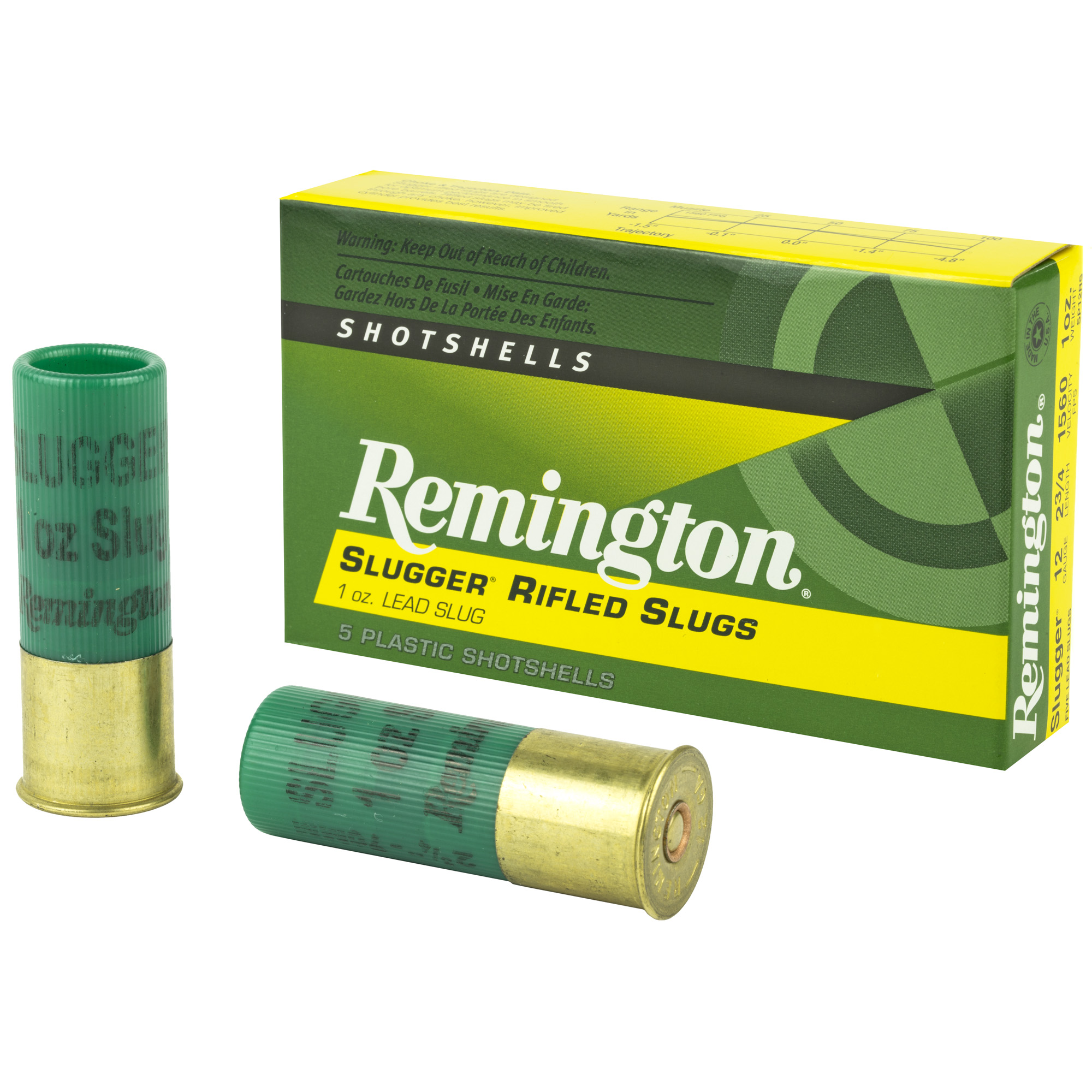 Remington Slugger 12 Gauge 2.75″ Rifled Slug – 5rd