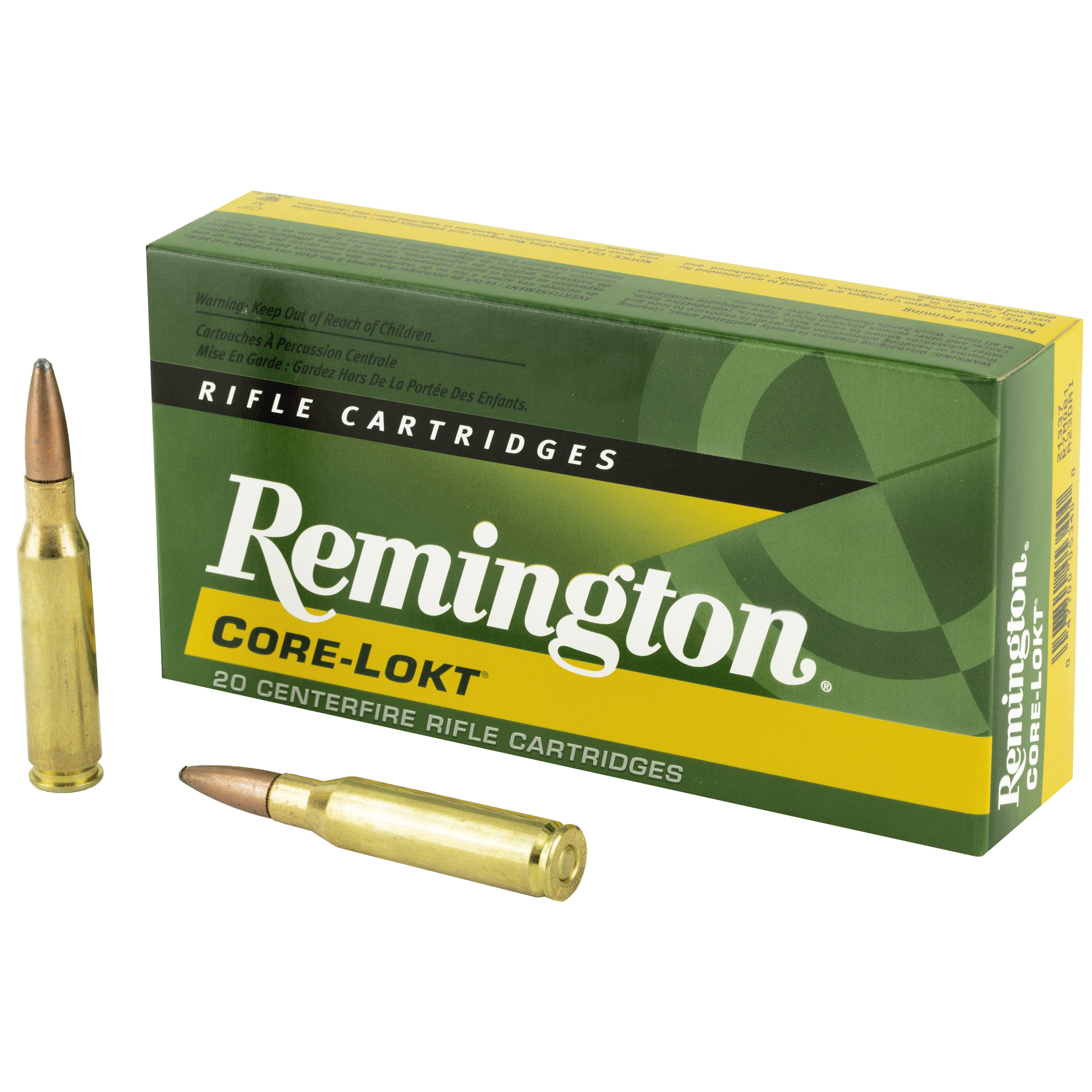 Remington Core Lokt 7MM-08 140gr Pointed Soft Point – 20rd