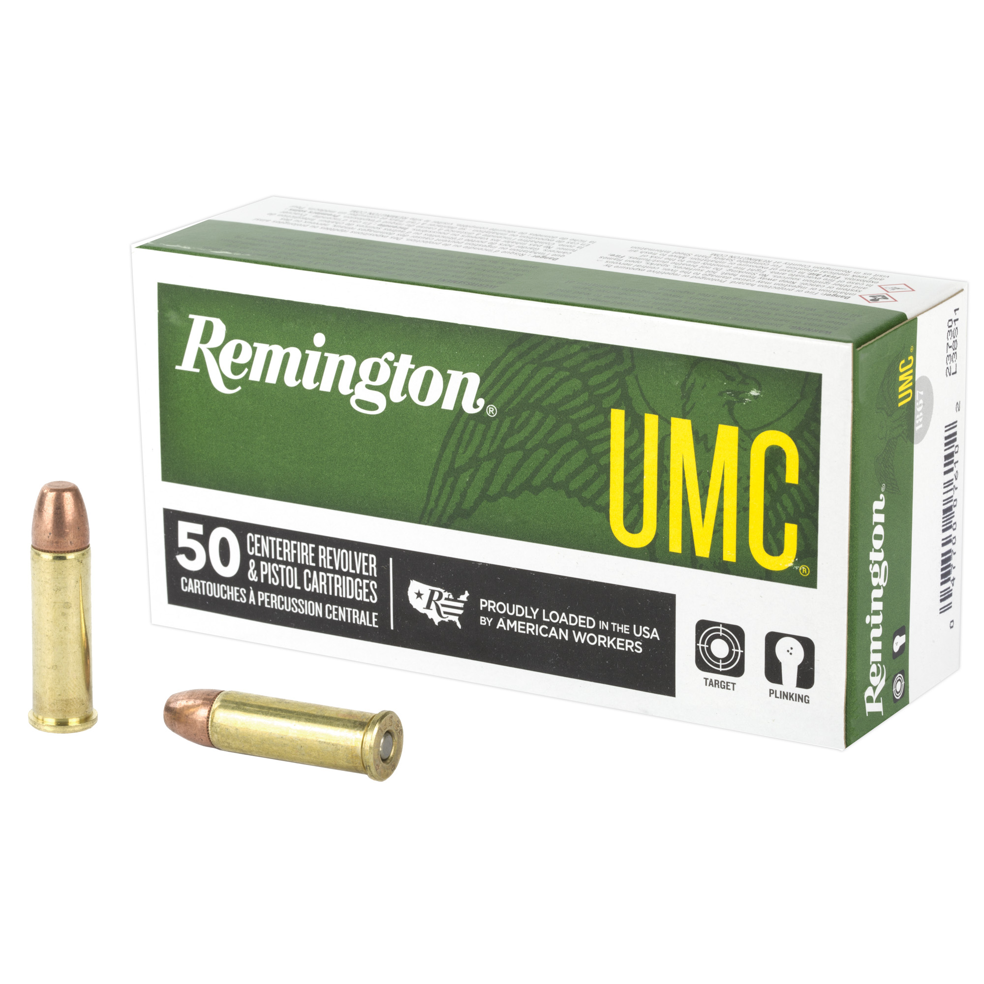 Remington UMC 38 Special 130gr Full Metal Jacket – 50rd