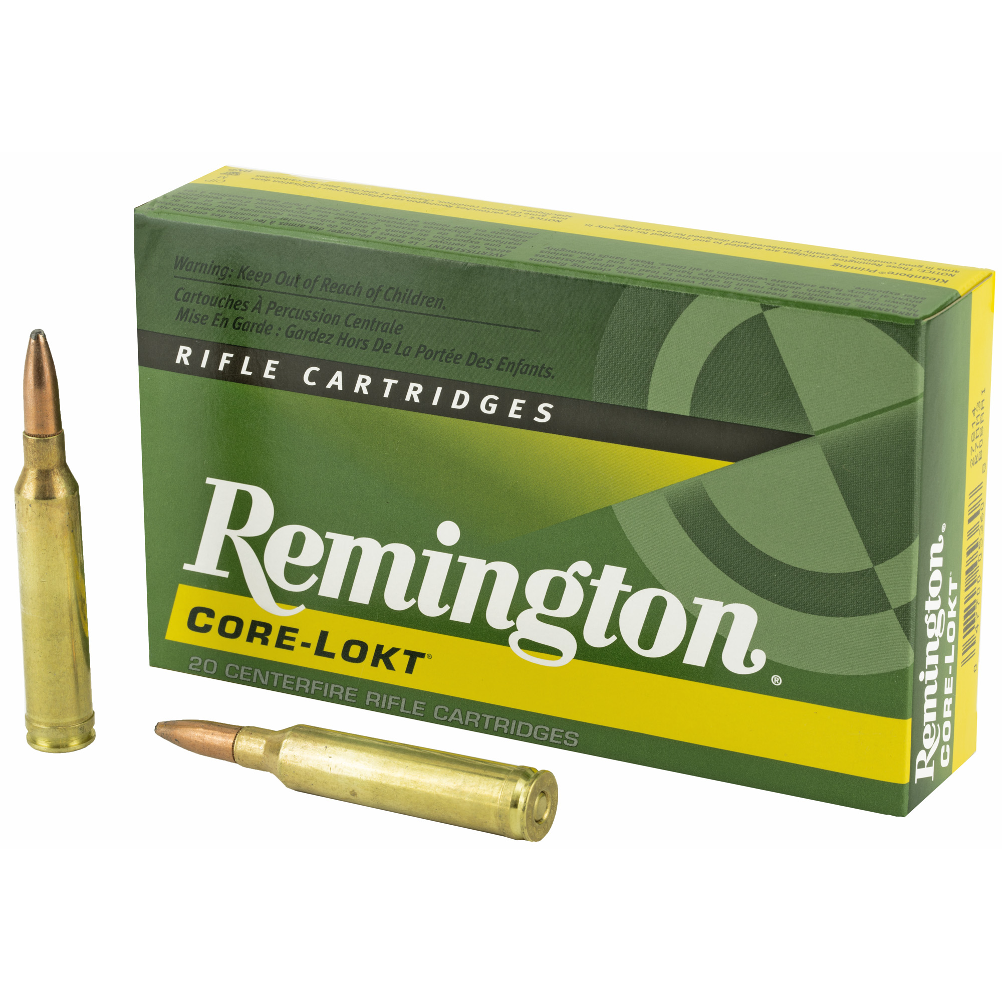 Remington Core Lokt 7mm Remington 175gr Pointed Soft Point – 20rd