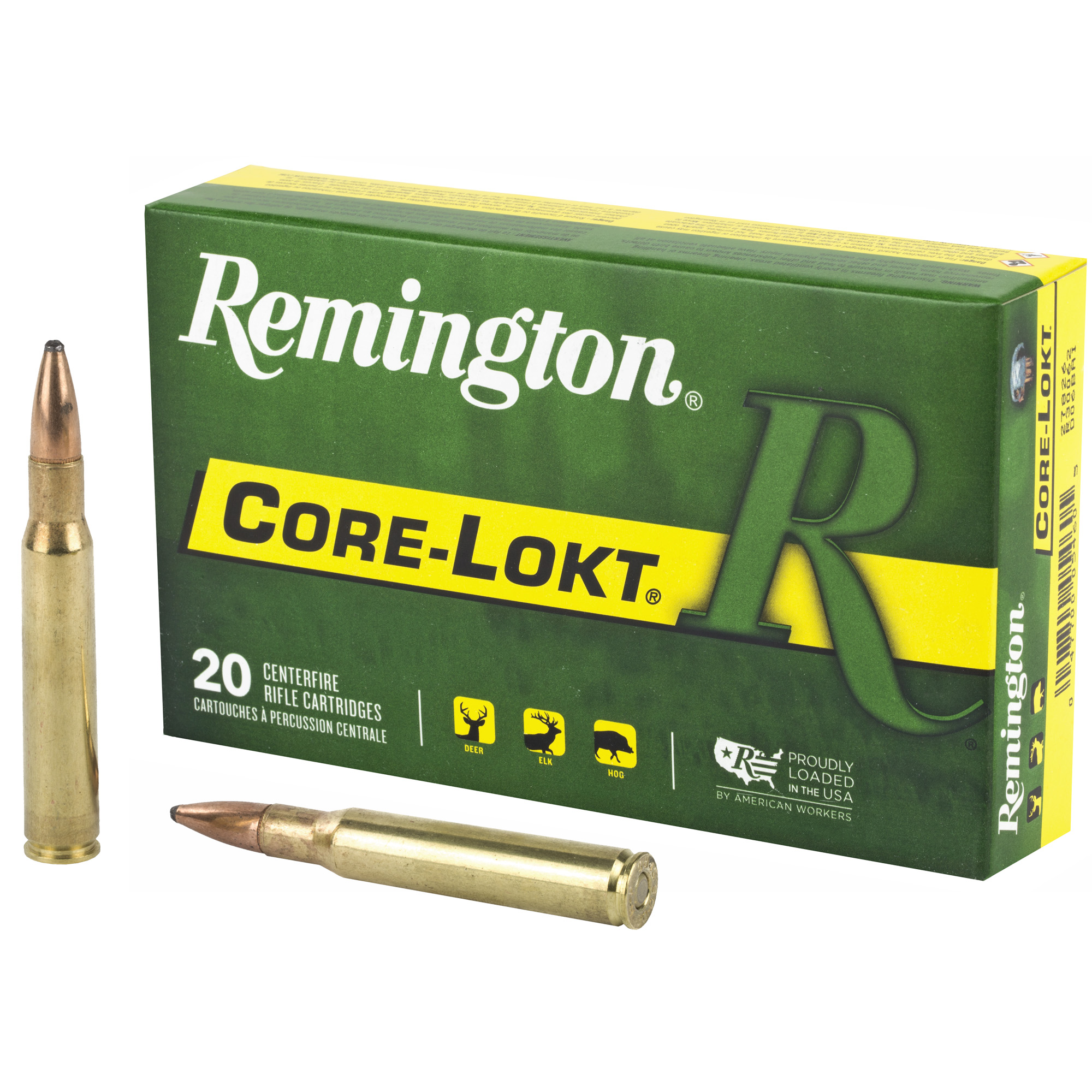 Remington Core Lokt 30-06 Springfield 150gr Pointed Soft Point – 20rd